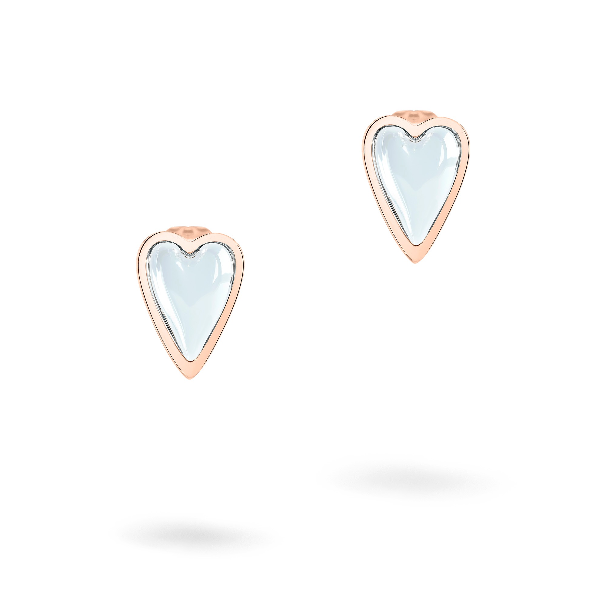 Liebeskind Berlin Paar Ohrstecker »Schmuck Geschenk Edelstahl Ohrringe Glass Heart«