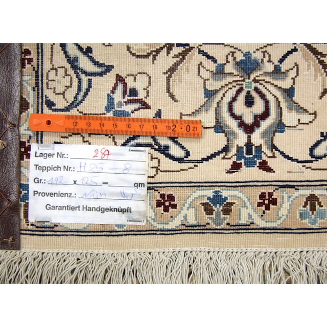 morgenland Wollteppich »Nain 6la Teppich handgeknüpft rot«, rechteckig,  handgeknüpft bequem und schnell bestellen