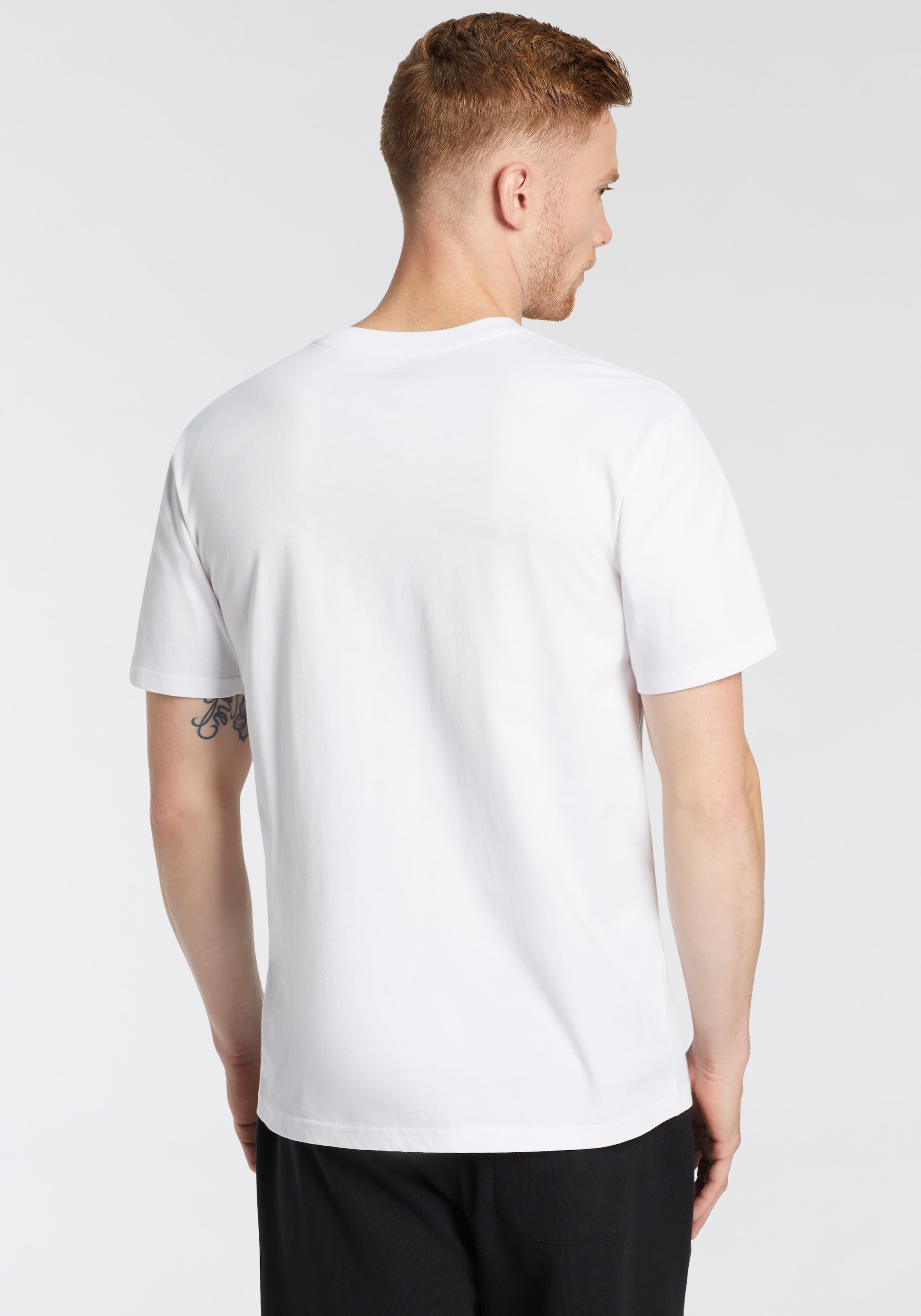 Quiksilver T-Shirt »OMNI QS SHORT SLEEVE TEE PACK3 YM«, (Spar-Set, 3 tlg.), Basic T-Shirt mit Logo