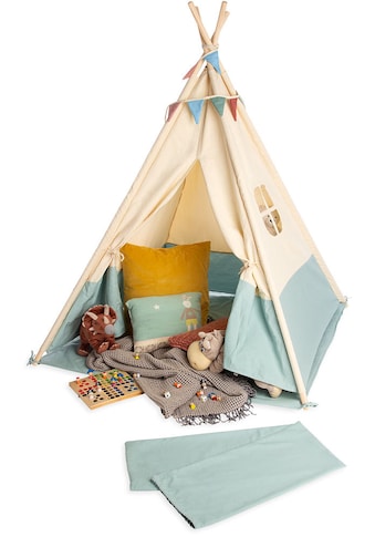 Spielzelt »Tipi Yuma«, mit Zeltstangen aus Holz