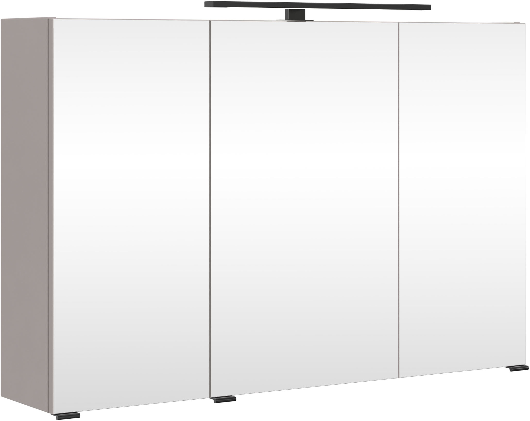 welltime Badmöbel-Set »SALVADA, 3tlg-Set, gedämpfte Scharniere, Softclose, Keramikbecken« Maße (B/T/H): 140/47,5/200 cm, 