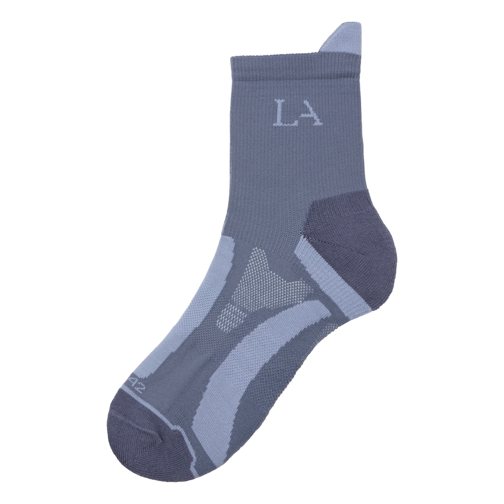 LASCANA ACTIVE Wandersocken, (Set, 3 Paar), mit verstärkten Belastungszonen