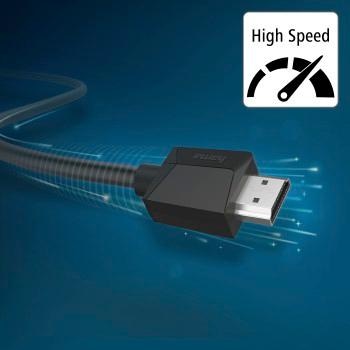 Hama HDMI-Kabel »High Speed HDMI™ Kabel, 4K, Stecker Stecker, Ethernet 1,5m« HDMI 150 cm