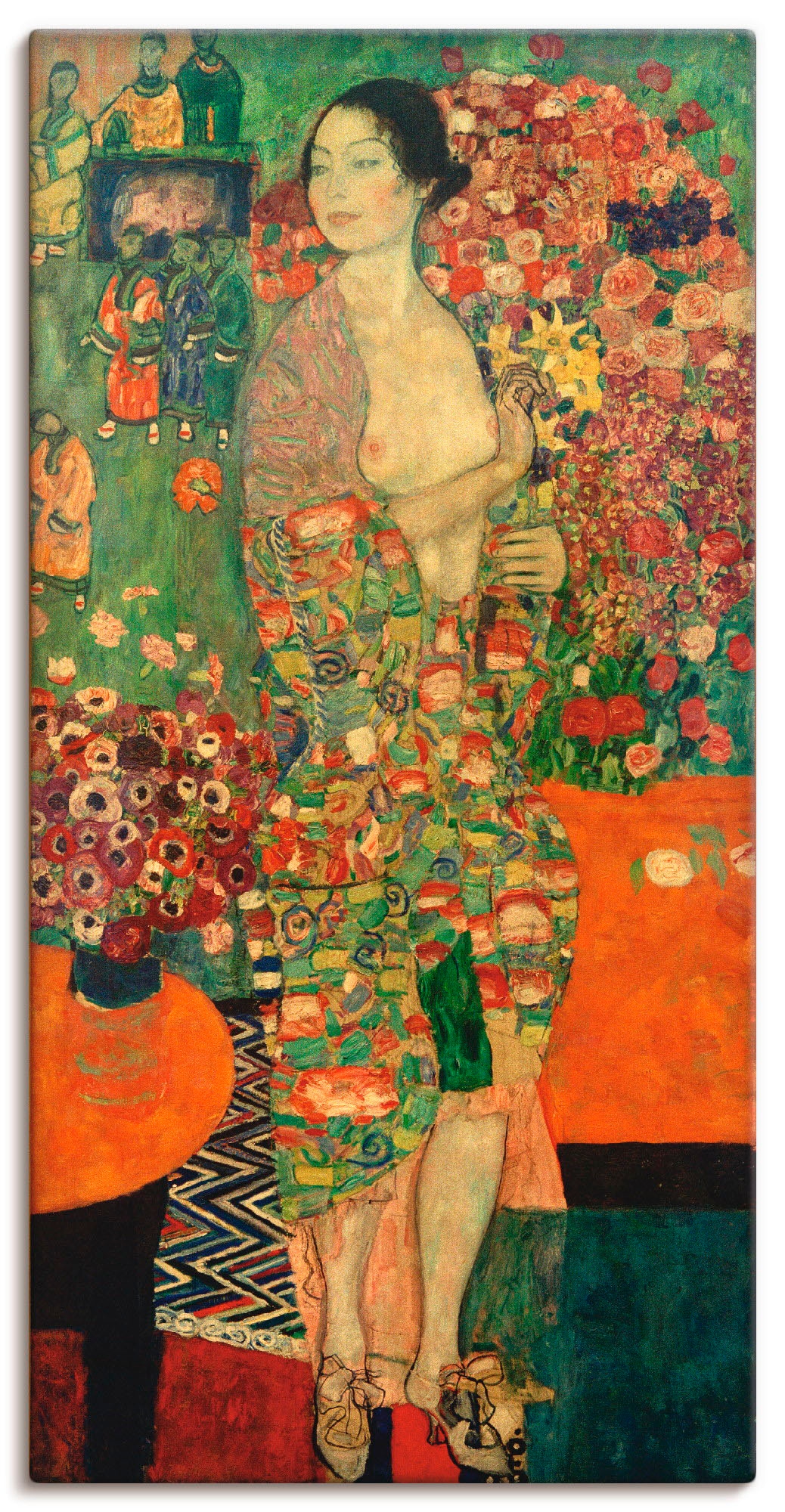 Artland Wandbild »Die Tänzerin«, Frau, (1 St.), als Leinwandbild, Poster, Wandaufkleber in verschied. Größen