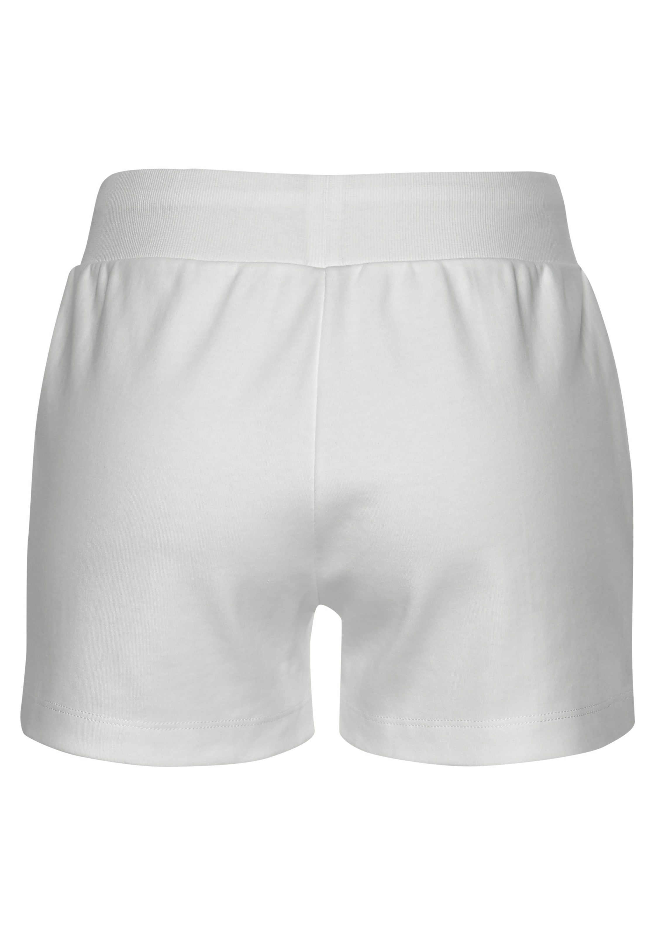 Bench. Loungewear Relaxshorts  mit kleiner glänzenden Logostickerei, Loungeanzug