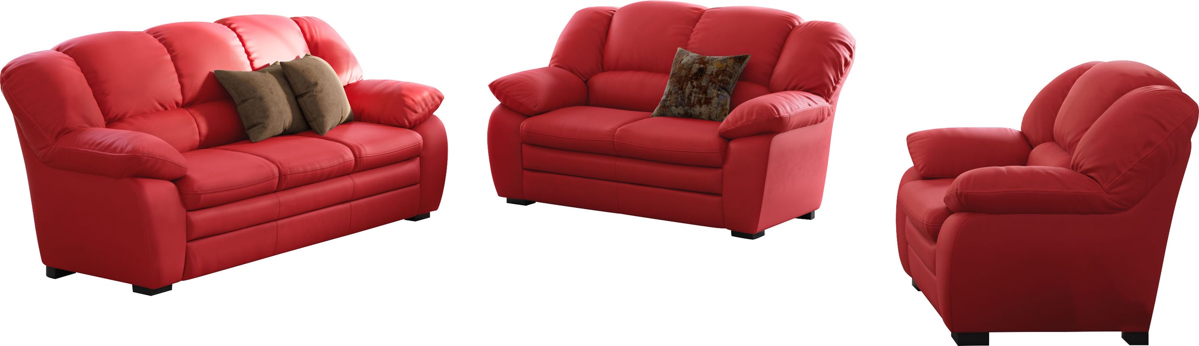 COTTA Polstergarnitur »Casino, Sofa Set, 3-2-1 Sitzer, Wohnzimmer Garnitur« günstig online kaufen