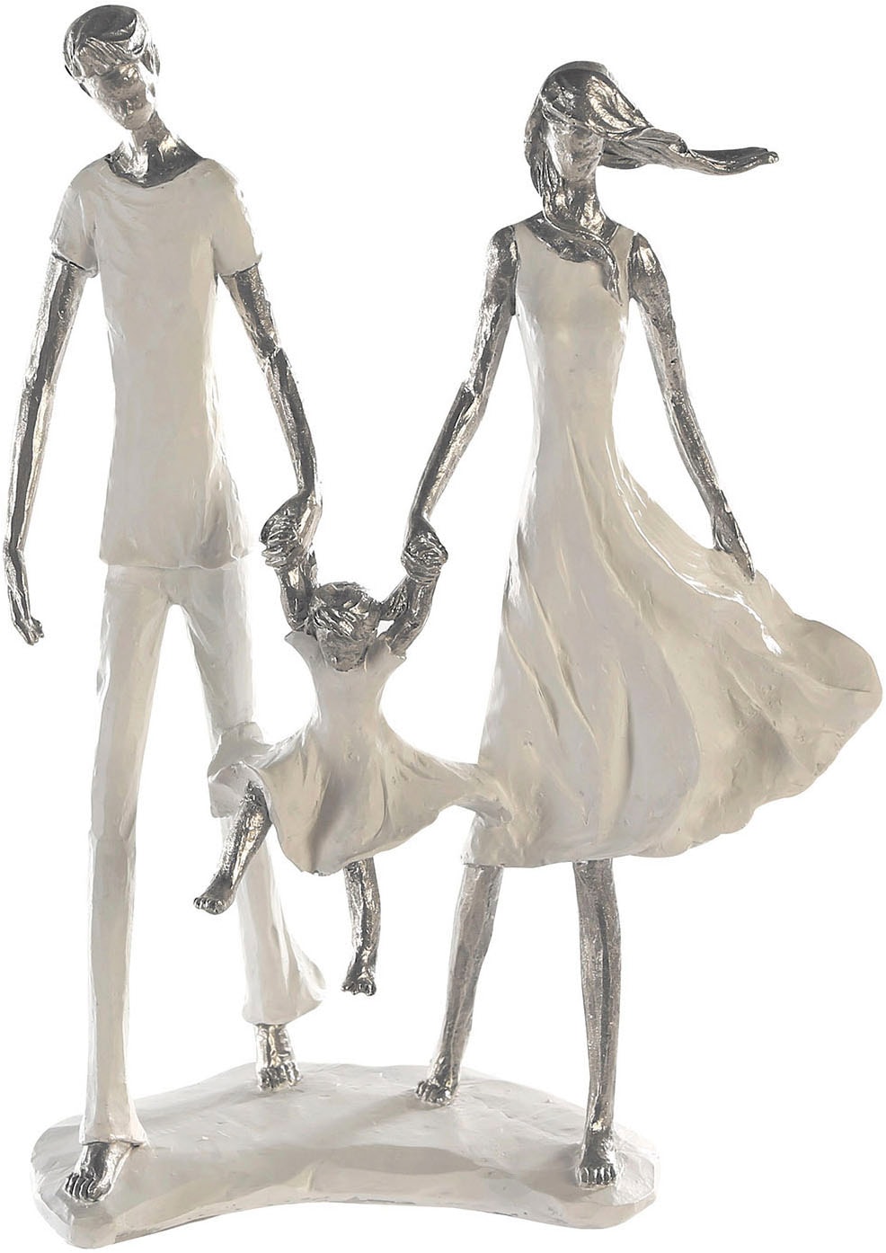 Casablanca by Gilde Dekofigur »Skulptur Familie Family weiß H. 12 cm« günstig online kaufen