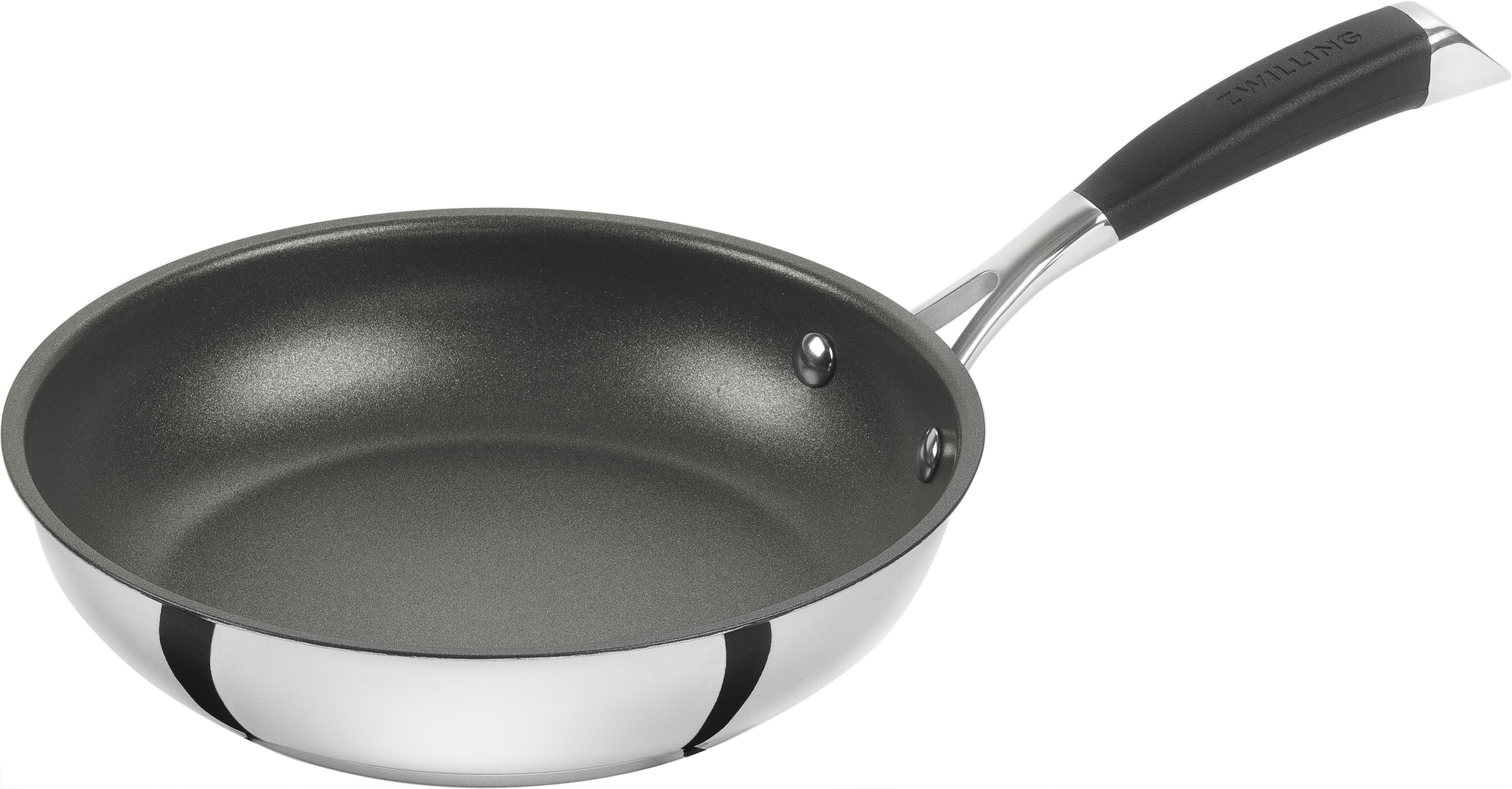 Zwilling Bratpfanne »Poletto«, Edelstahl, (1 tlg.), Sandwichboden, Duraslid günstig online kaufen