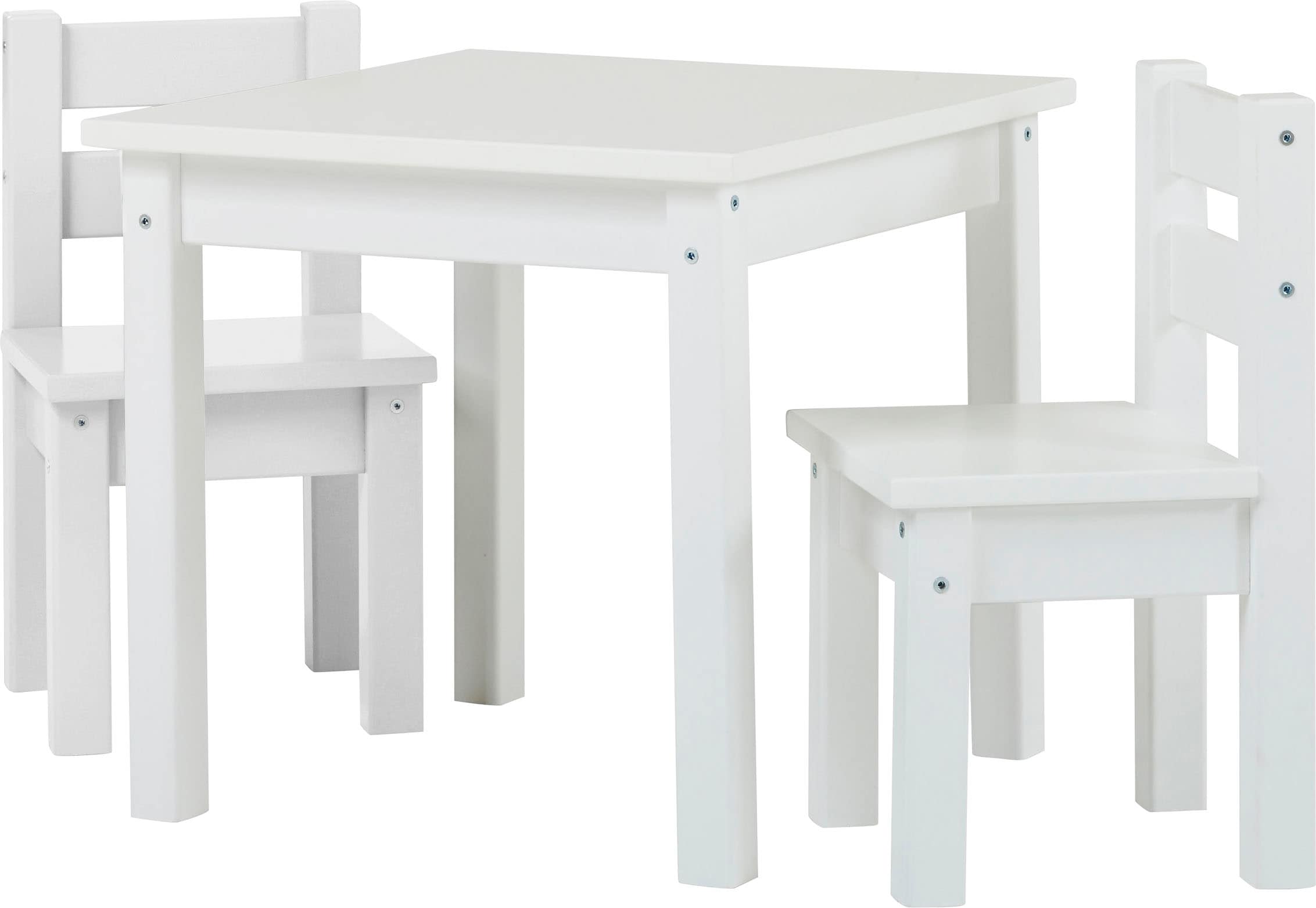 Hoppekids Kindersitzgruppe »MADS Kindersitzgruppe« Set, 1 Tisch, 2 Stühle, günstig online kaufen