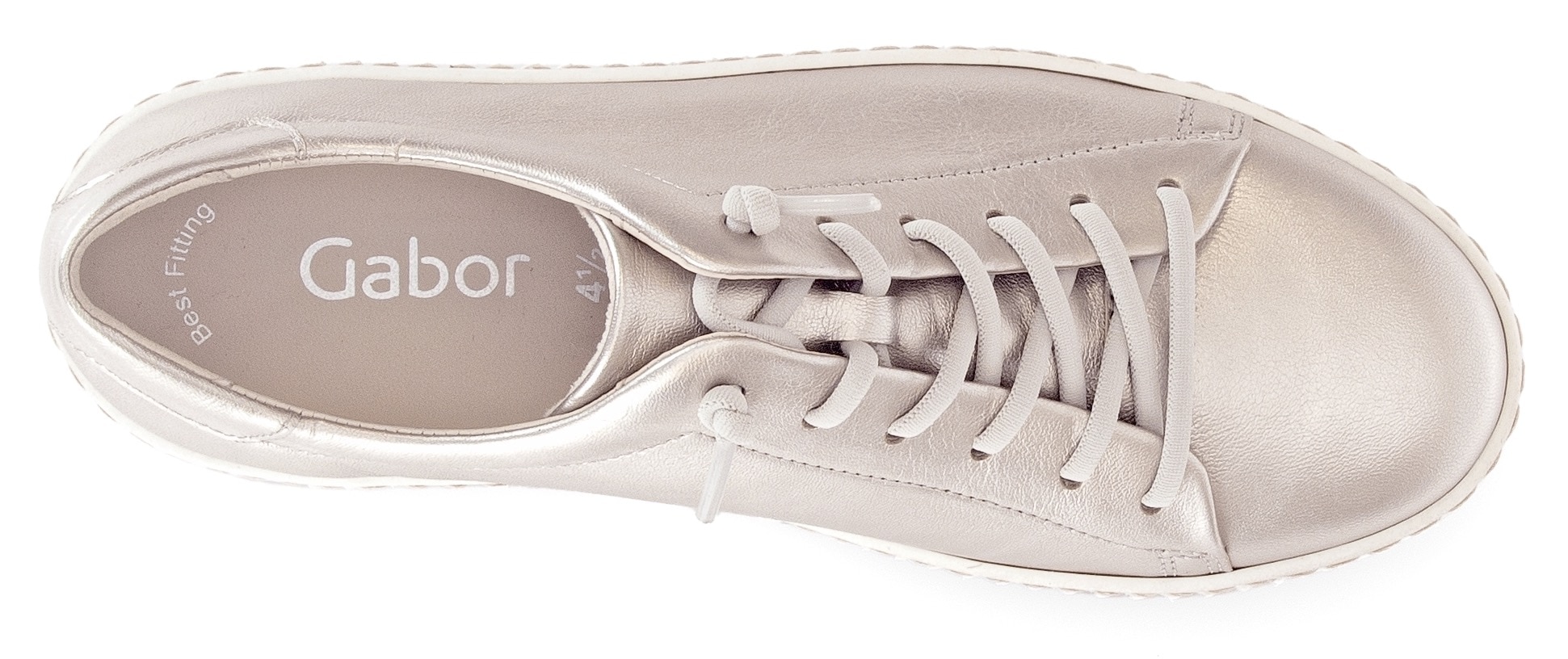 Gabor Slip-On Sneaker, Plateausneaker mit Best Fitting-Ausstattung für gute Passform