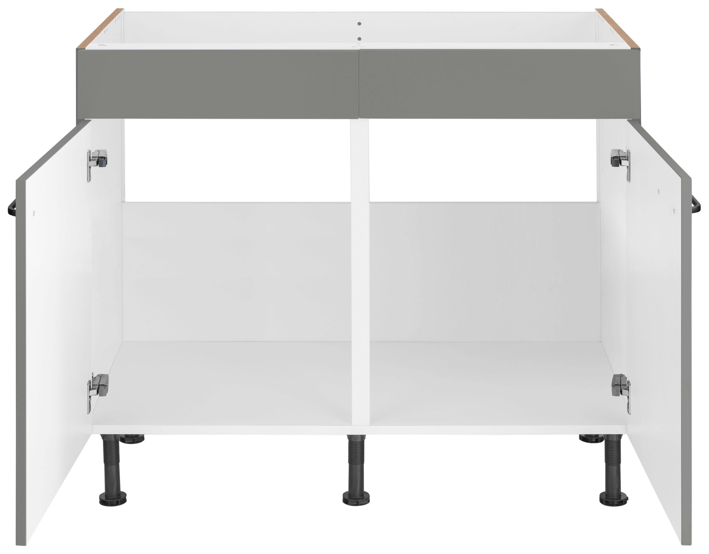 OPTIFIT Spülenschrank »Elga«, mit Soft-Close-Funktion, höhenverstellbaren Füßen, Breite 100 cm
