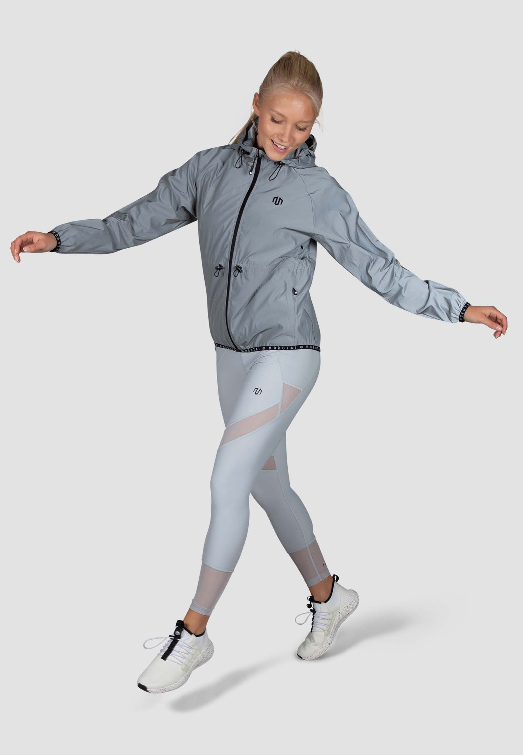 MOROTAI Windbreaker »MOROTAI Damen Morotai Reflective Windbreaker« 1 Stk. tlg. mit Kapuze