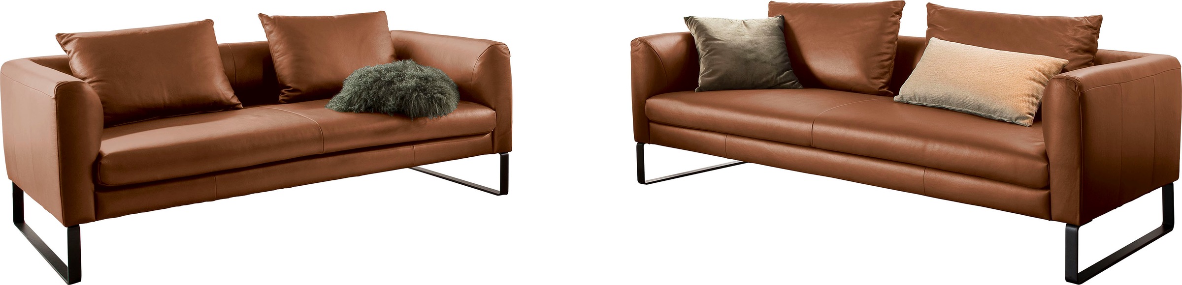 3C Candy Sofa »Avola bequem und elegantes Leder-Sofaset, tolle Verarbeitung günstig online kaufen