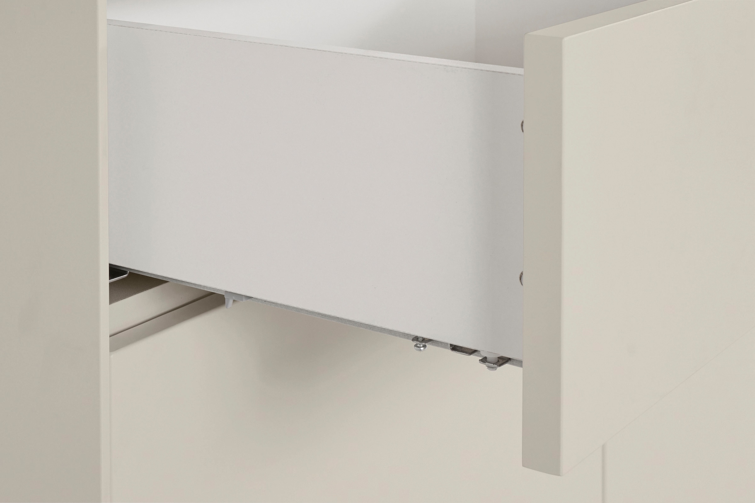 LeGer Home by Lena Gercke Sideboard »Essentials«, (2 St.), Breite: 224cm, MDF lackiert, Push-to-open-Funktion