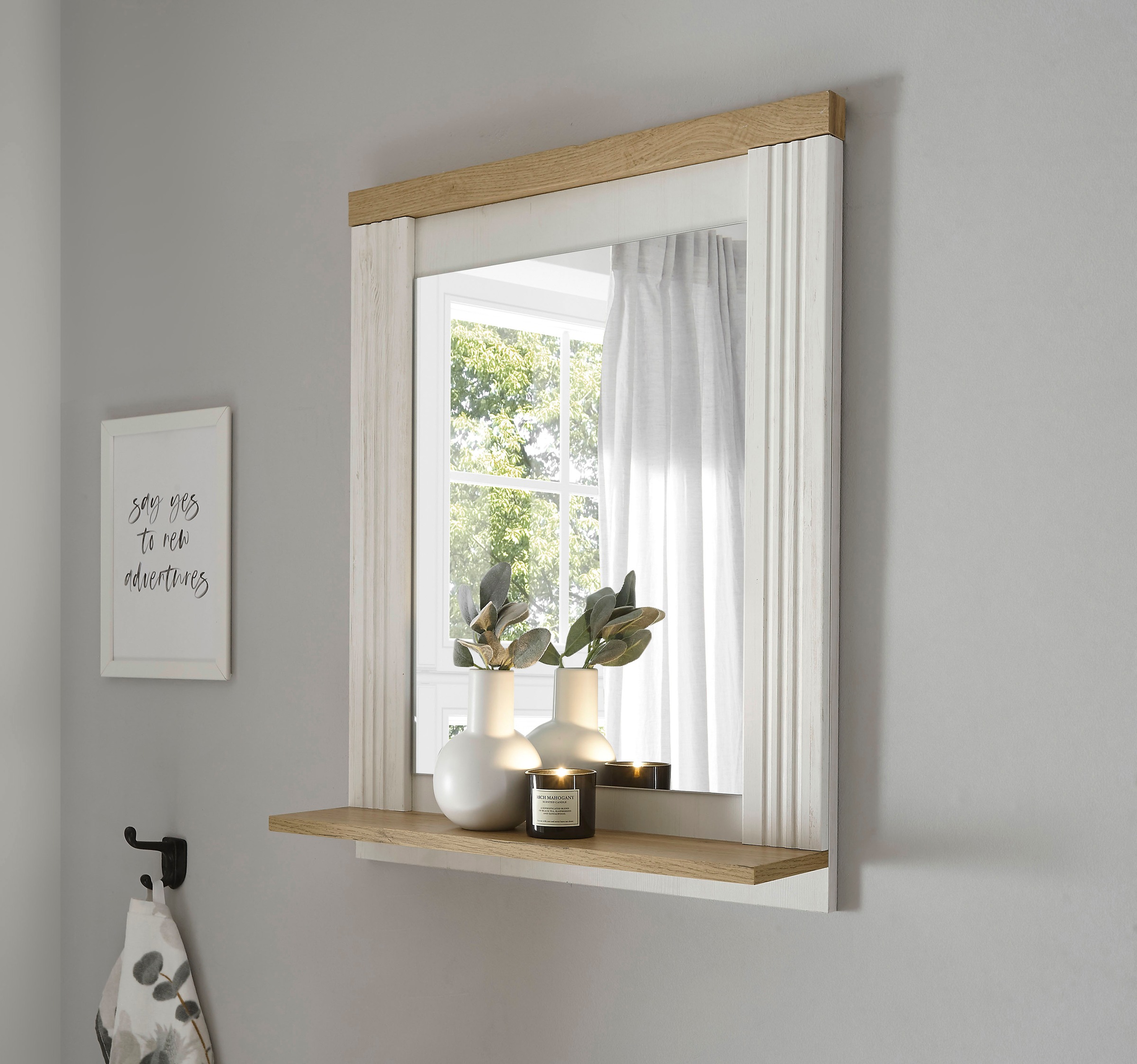 Home affaire Wandspiegel »WESTMINSTER«, im romantischen Landhausstil