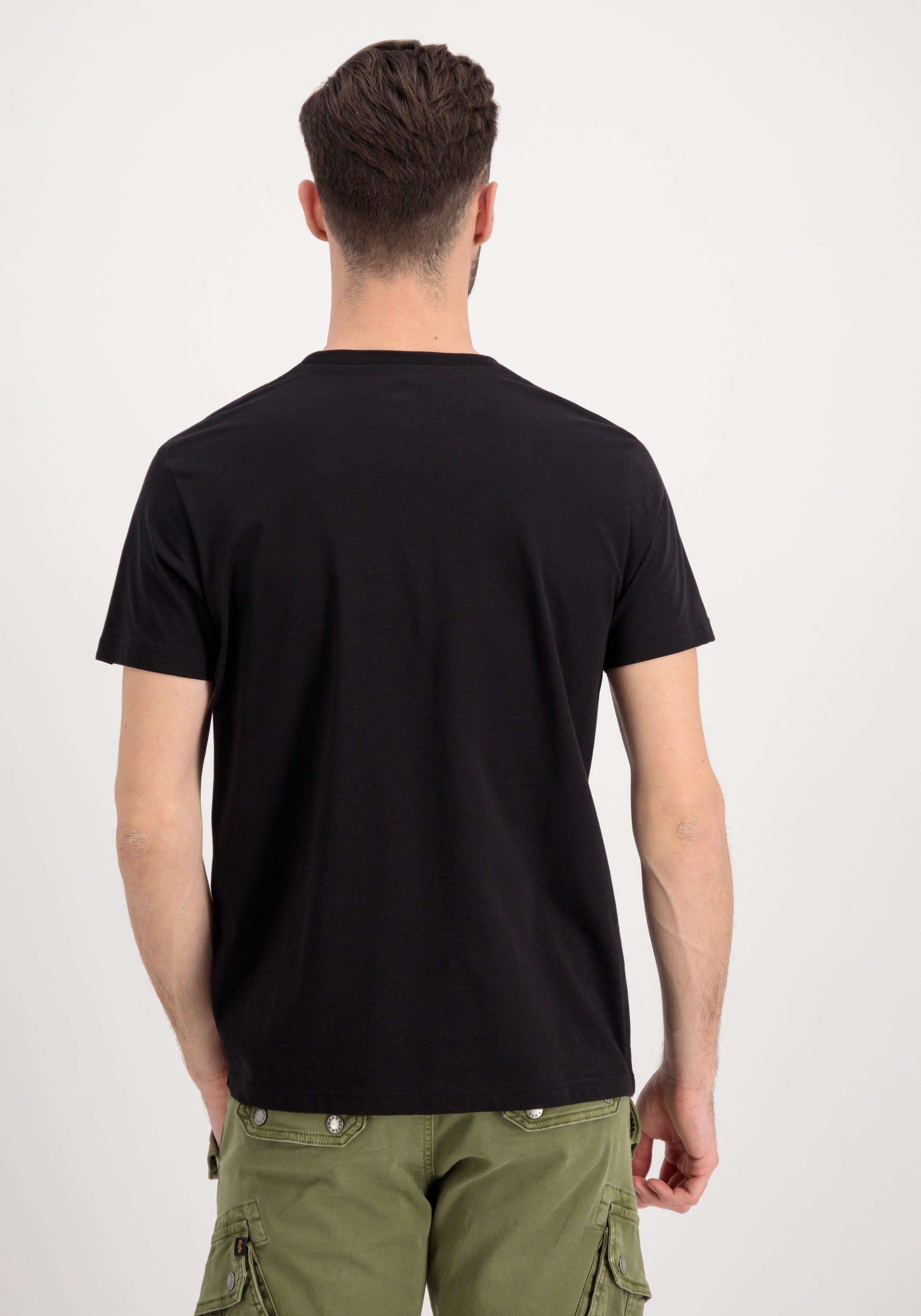 Alpha Industries T-Shirt »Alpha Industries Men - T-Shirts Alpha Label T-Shirt Metal«