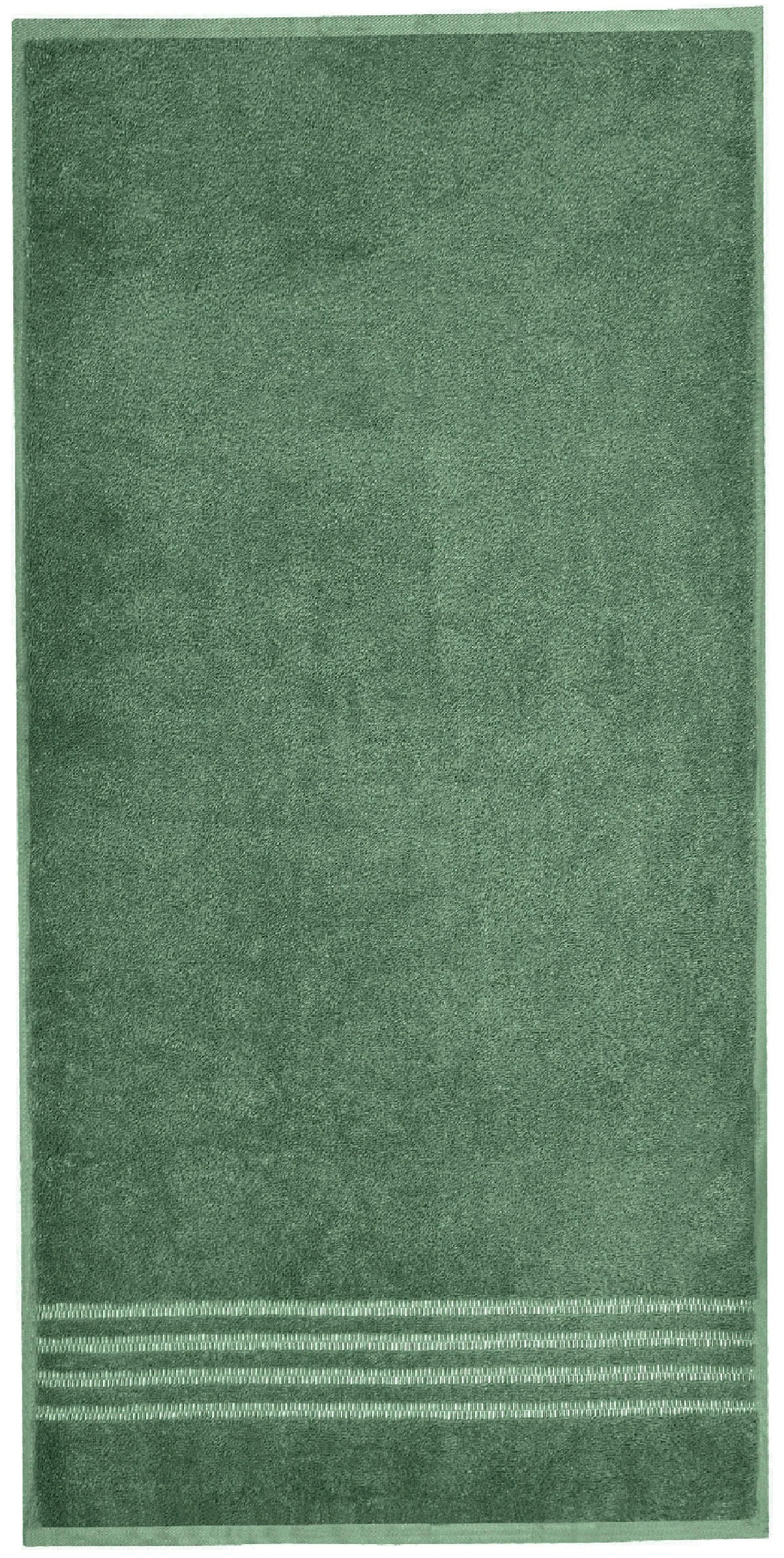 Schiesser Handtücher »Milano aus 100% Baumwolle mit eleganter Bordüre in Hoch-Tief-Optik«, (Set, 4 St., 4er Set Handtücher 50 x 100 cm), Made in Green