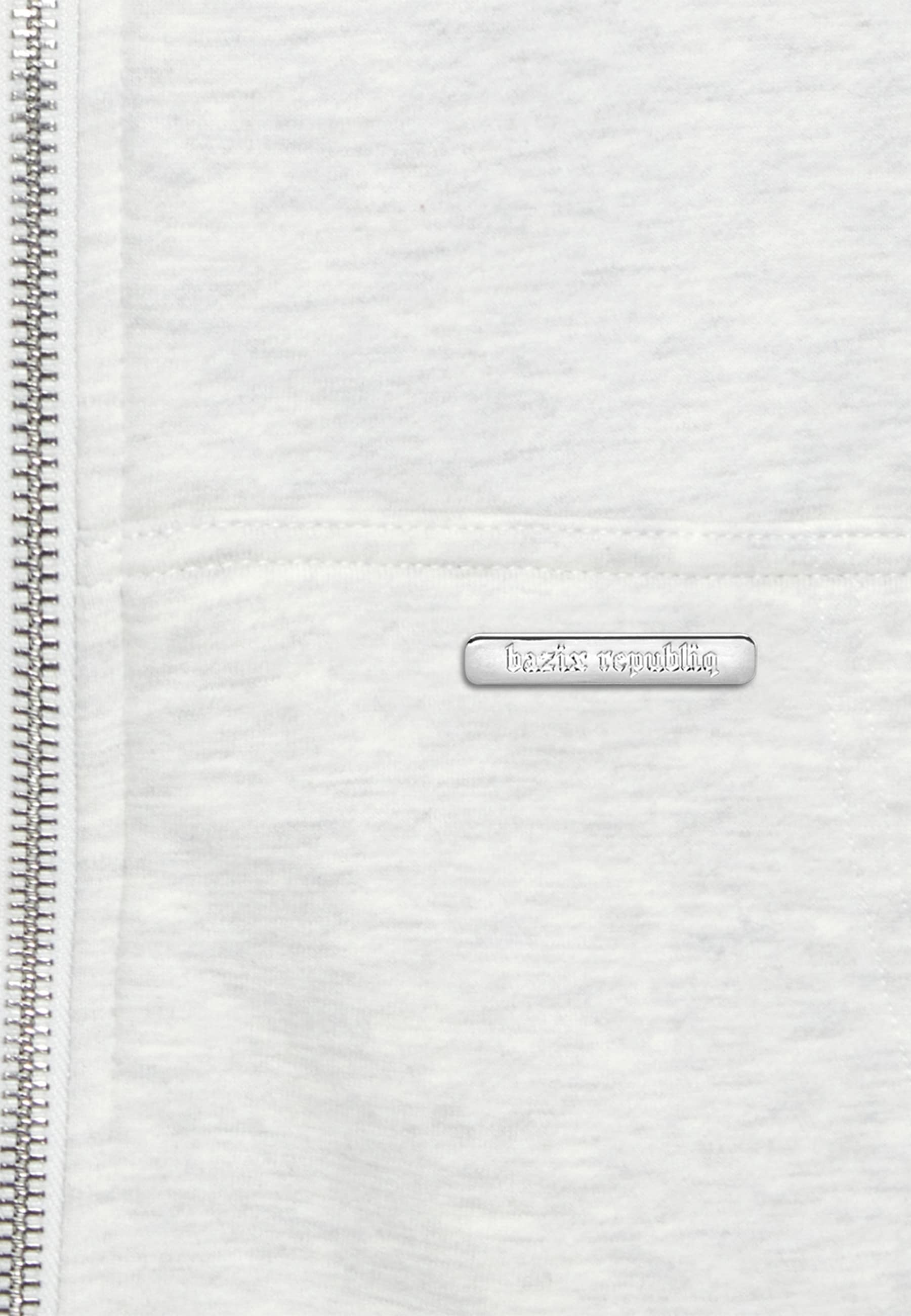 Dropsize Kapuzenpullover »Dropsize Herren Bazix Republiq Super Heavy Rib Zipper« 1