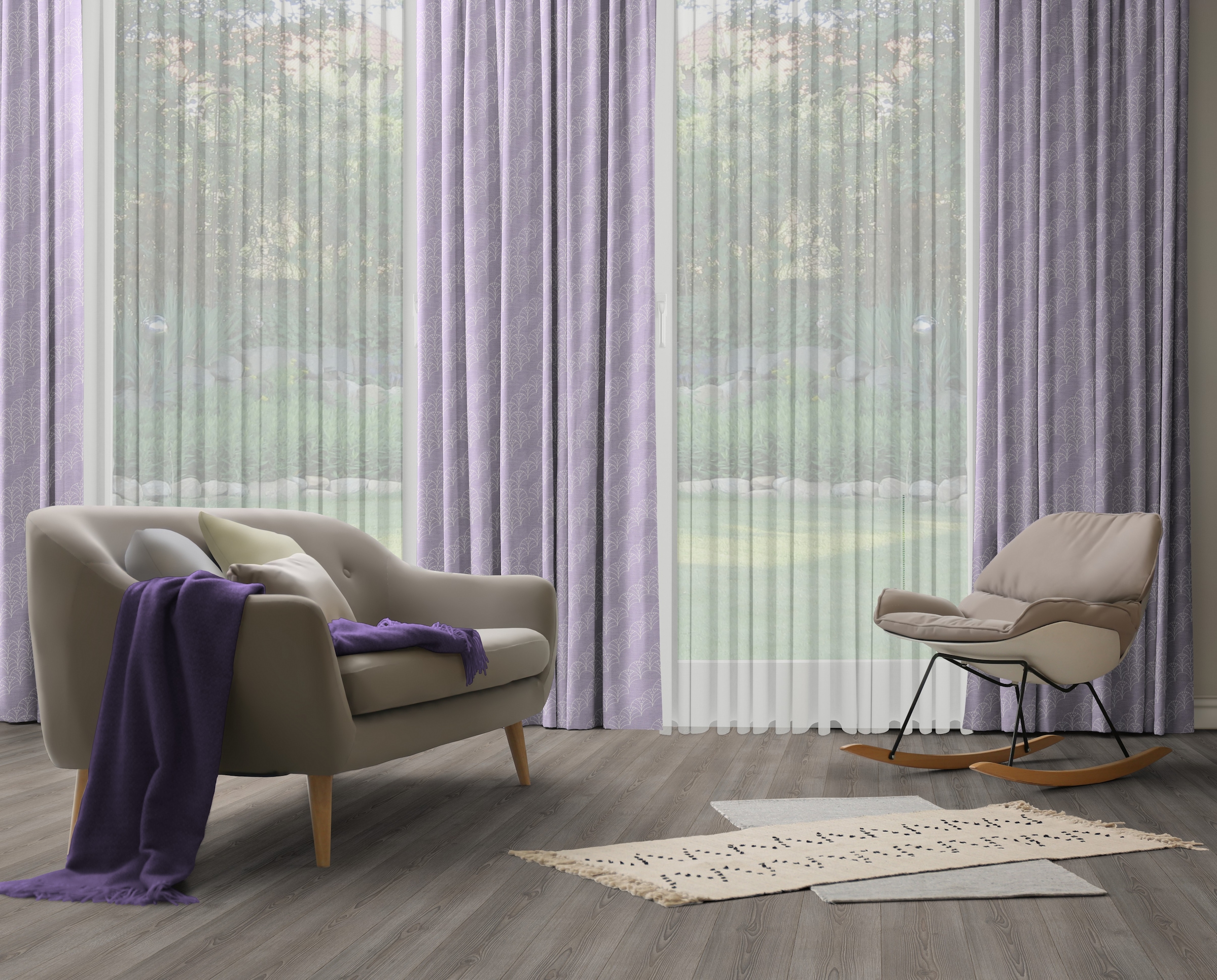 Adam Vorhang »Argentinian Criolla Light« Multifunktionsband 1 Stk. tlg. aus günstig online kaufen