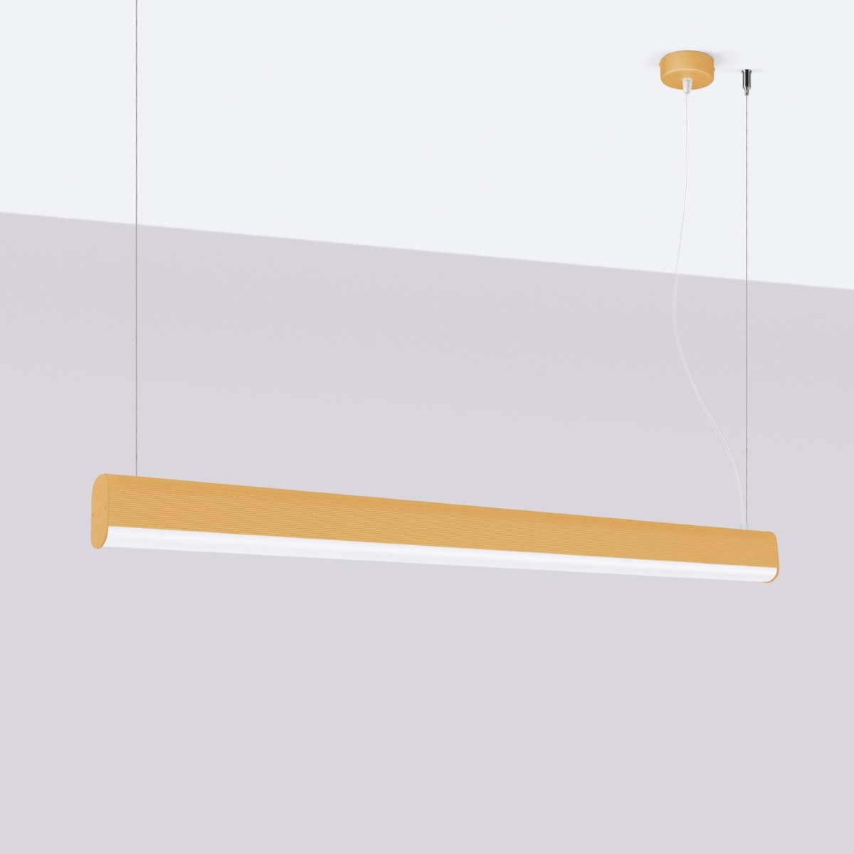 Pendelleuchte »Pendelleuchte FARGE Gold LED 4000K«, 1 flammig, Leuchtmittel günstig online kaufen