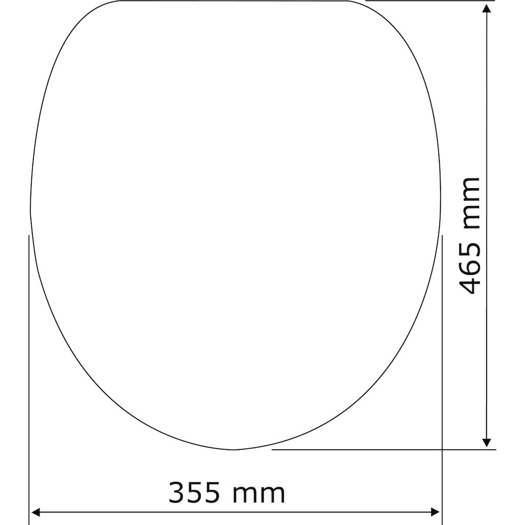 WENKO WC-Sitz »Palma«