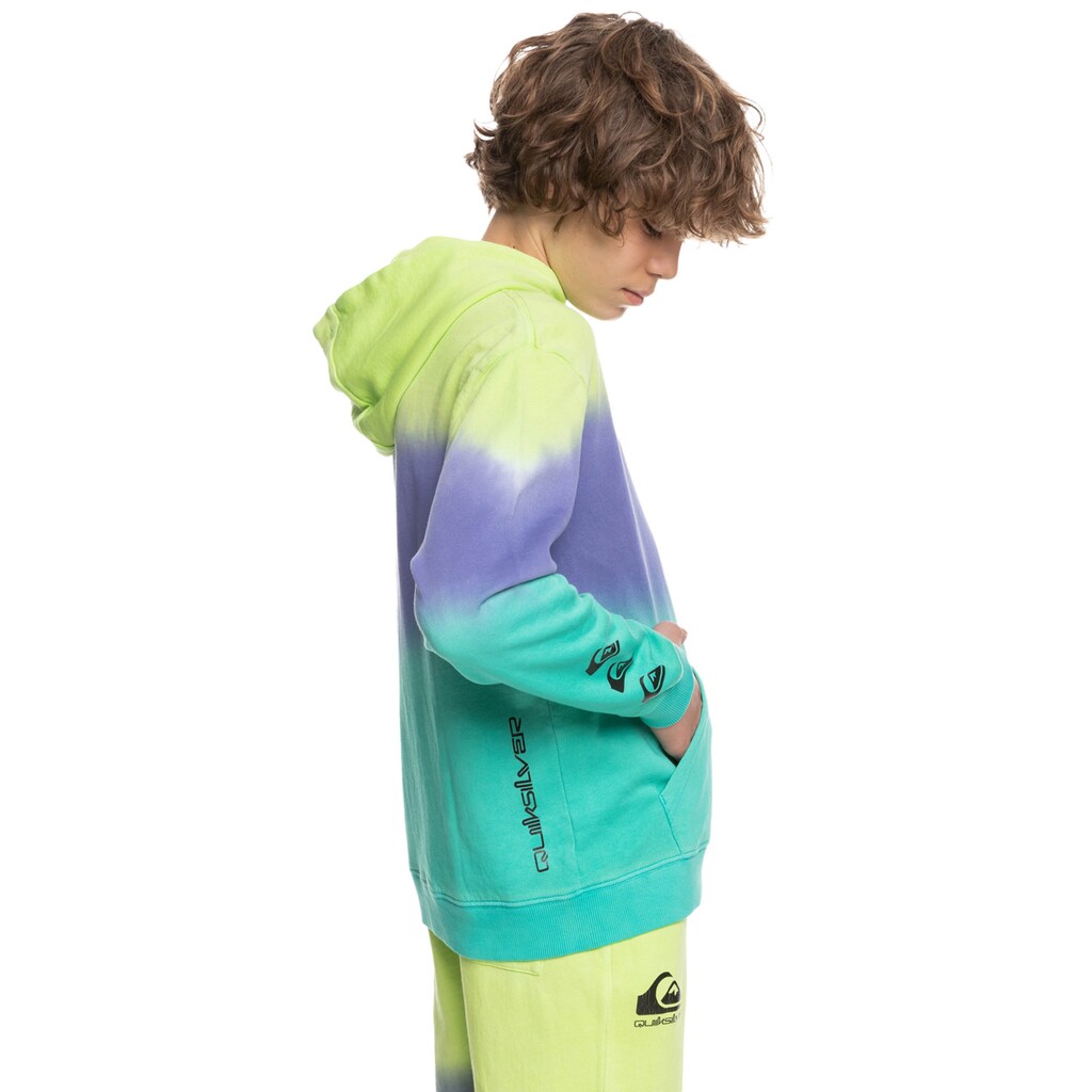 Quiksilver Kapuzensweatshirt »Cloudy Tie Dye«