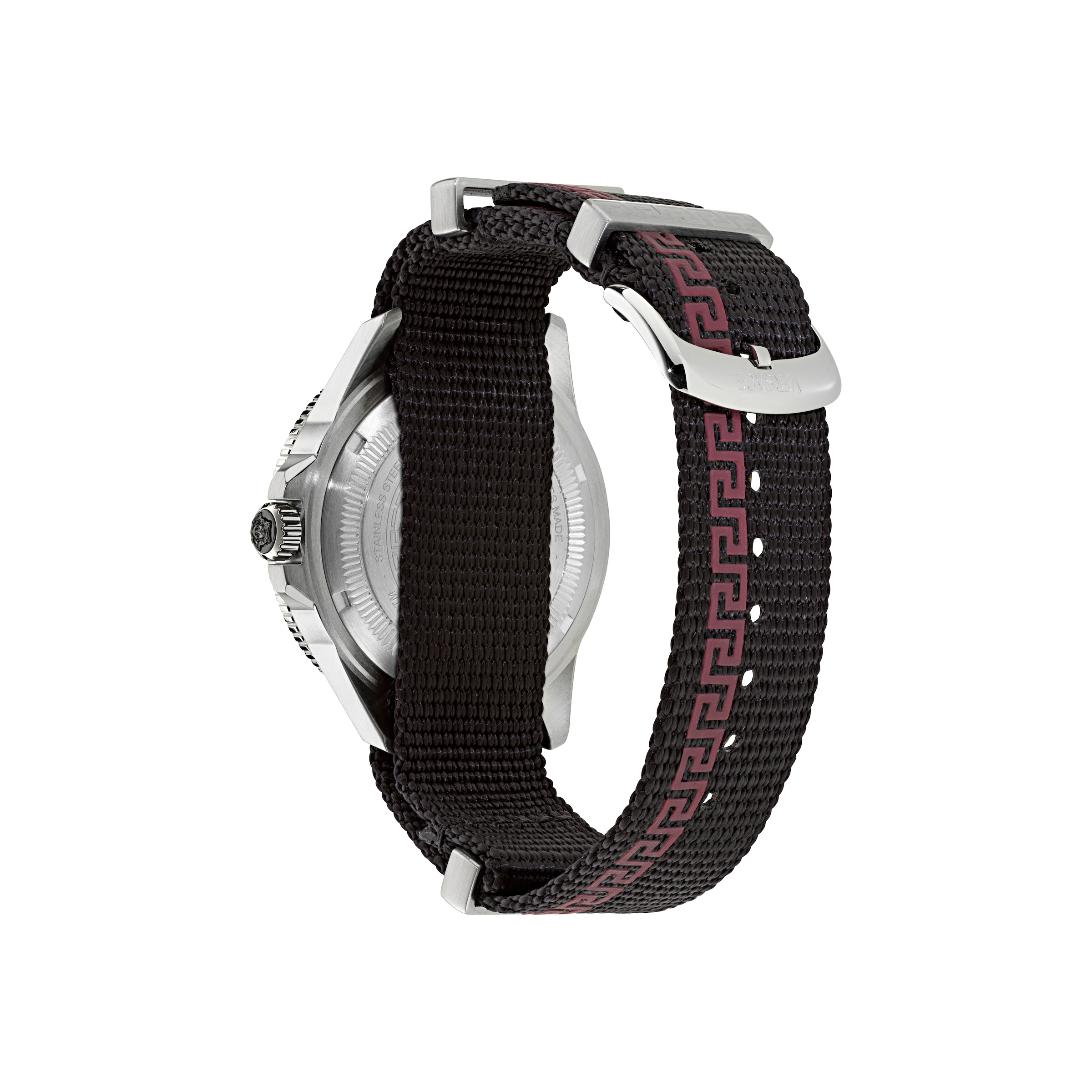 Versace Quarzuhr »GRECA FORCE« Armbanduhr, Herrenuhr, Swiss Made, analog, Tag