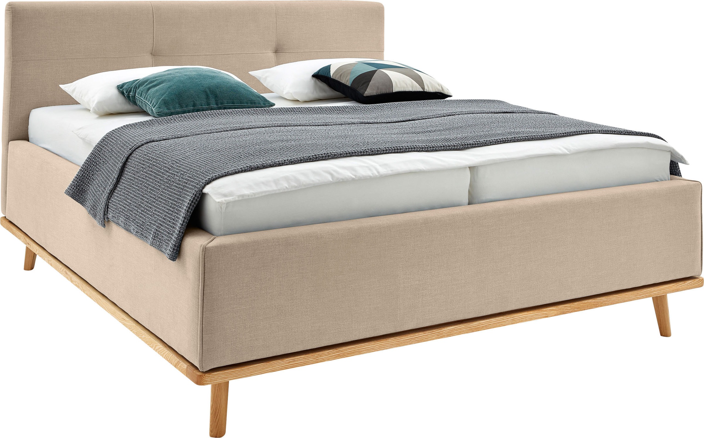 Musterring Polsterbett "Delphi erhältlich in der Breite 160cm und 180cm" Ei günstig online kaufen