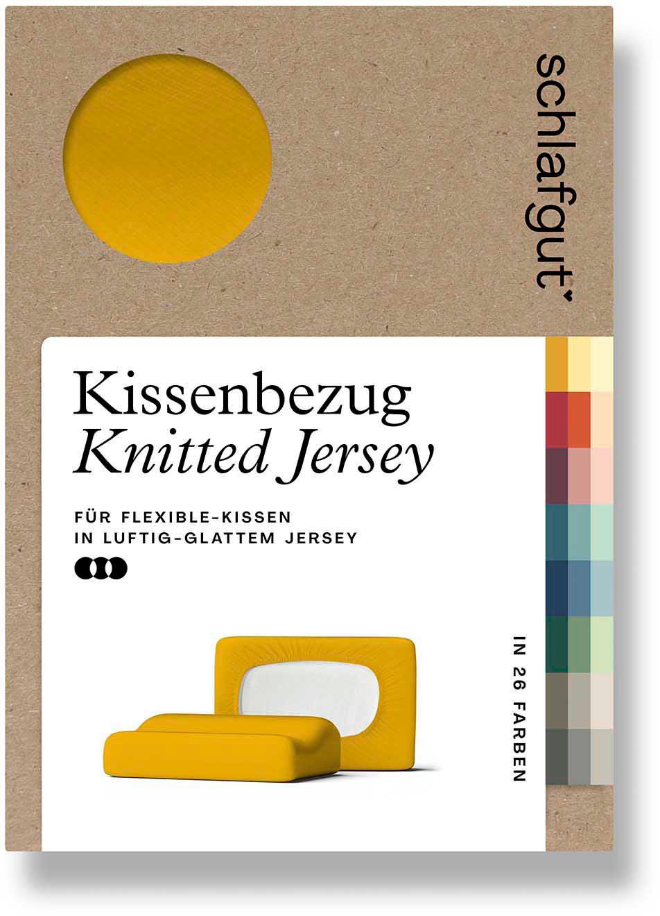 Schlafgut Kissenbezug »Pure flexibler Kissenbezug für Nackenstützkissen«, ( günstig online kaufen