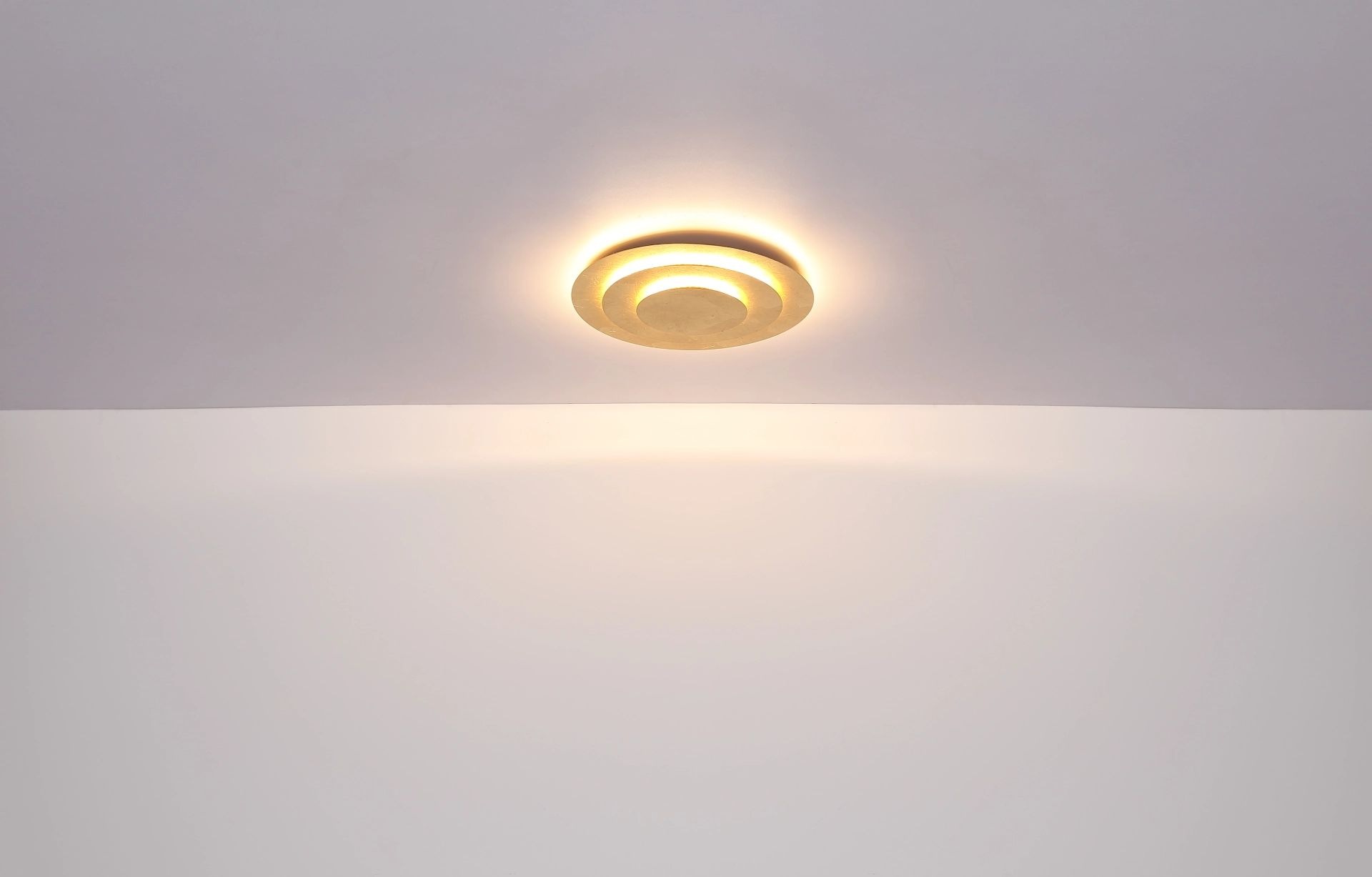 GLOBO LIGHTING LED Deckenleuchte »HEDA« LED-Modul 1 Stk. Warmweiß Deckenlampe, Wohnbereich, Schlafzimmer