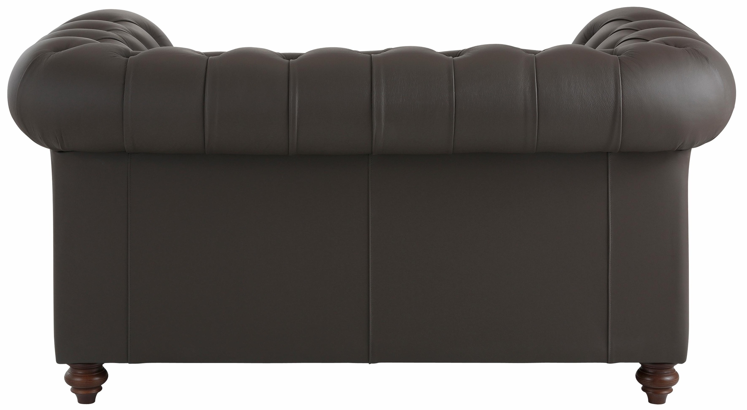 Home affaire Chesterfield-Sofa »Chesterfield 2-Sitzer B/T/H: 150/89/74 cm«, mit hochwertiger Knopfheftung, auch in Leder