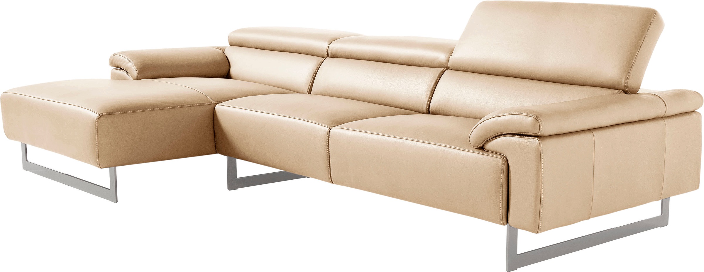 Egoitaliano Ecksofa »Malika, edel und bequem, Designsofa mit hochwertigen B günstig online kaufen