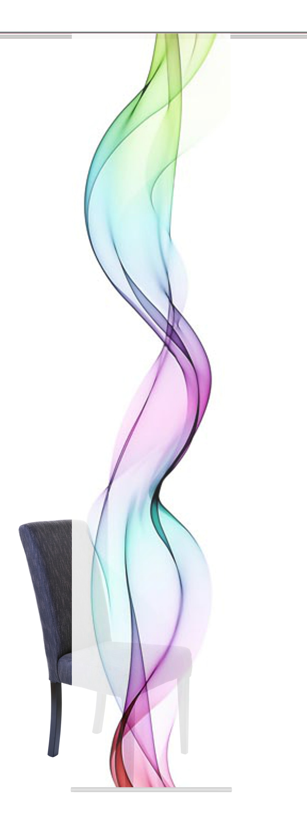 Vision S Schiebegardine »EDMONTON« Paneelwagen 1 Stk. tlg. Schiebevorhang, Bambus, Digitaldruck