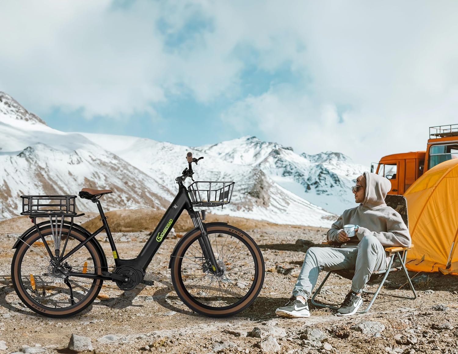 SachsenRad Fahrradkorb »Korb für C5 C5R S8 C3T«