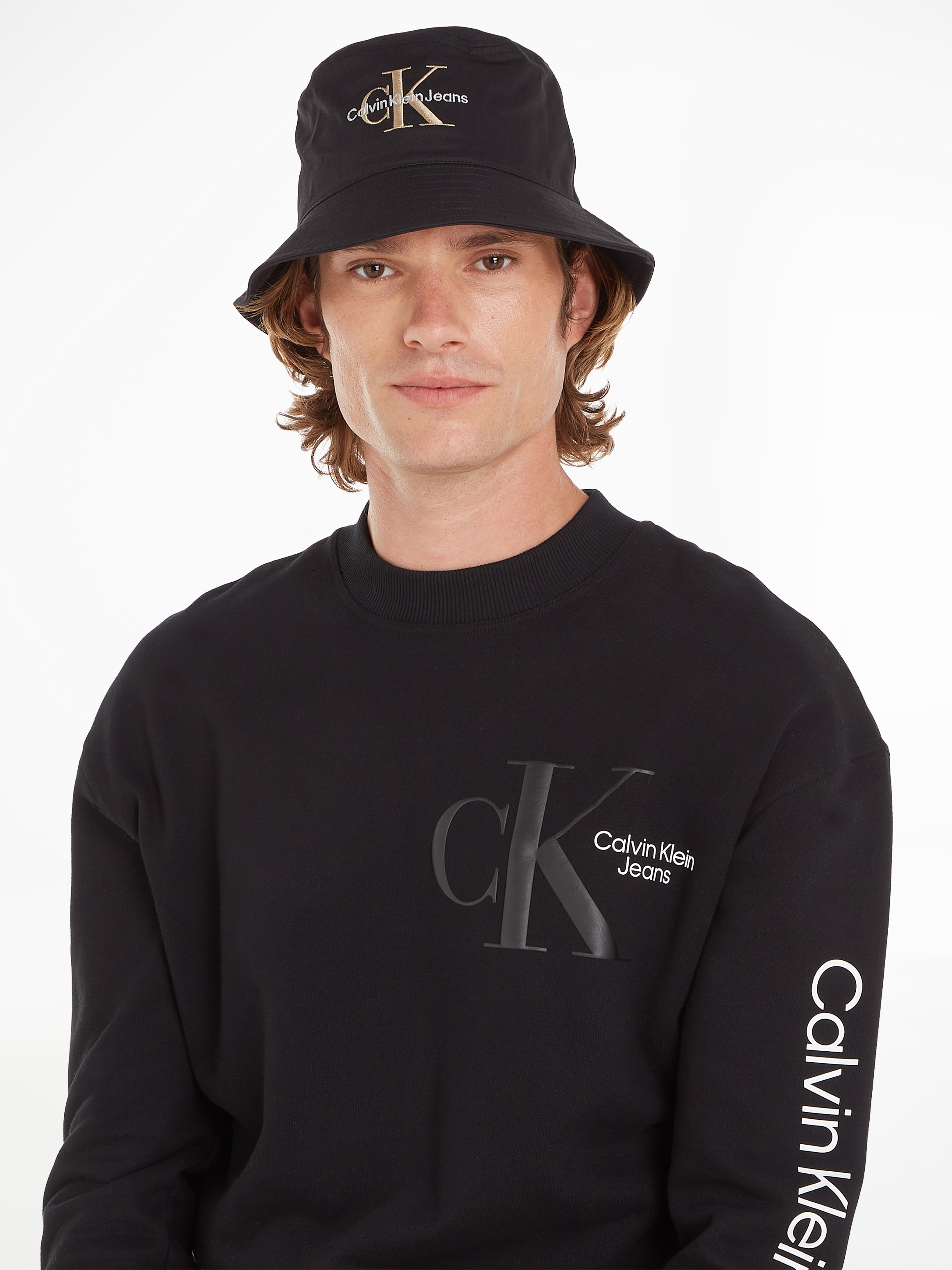 Calvin Klein Jeans Fischerhut »MONOGRAM BUCKET HAT«