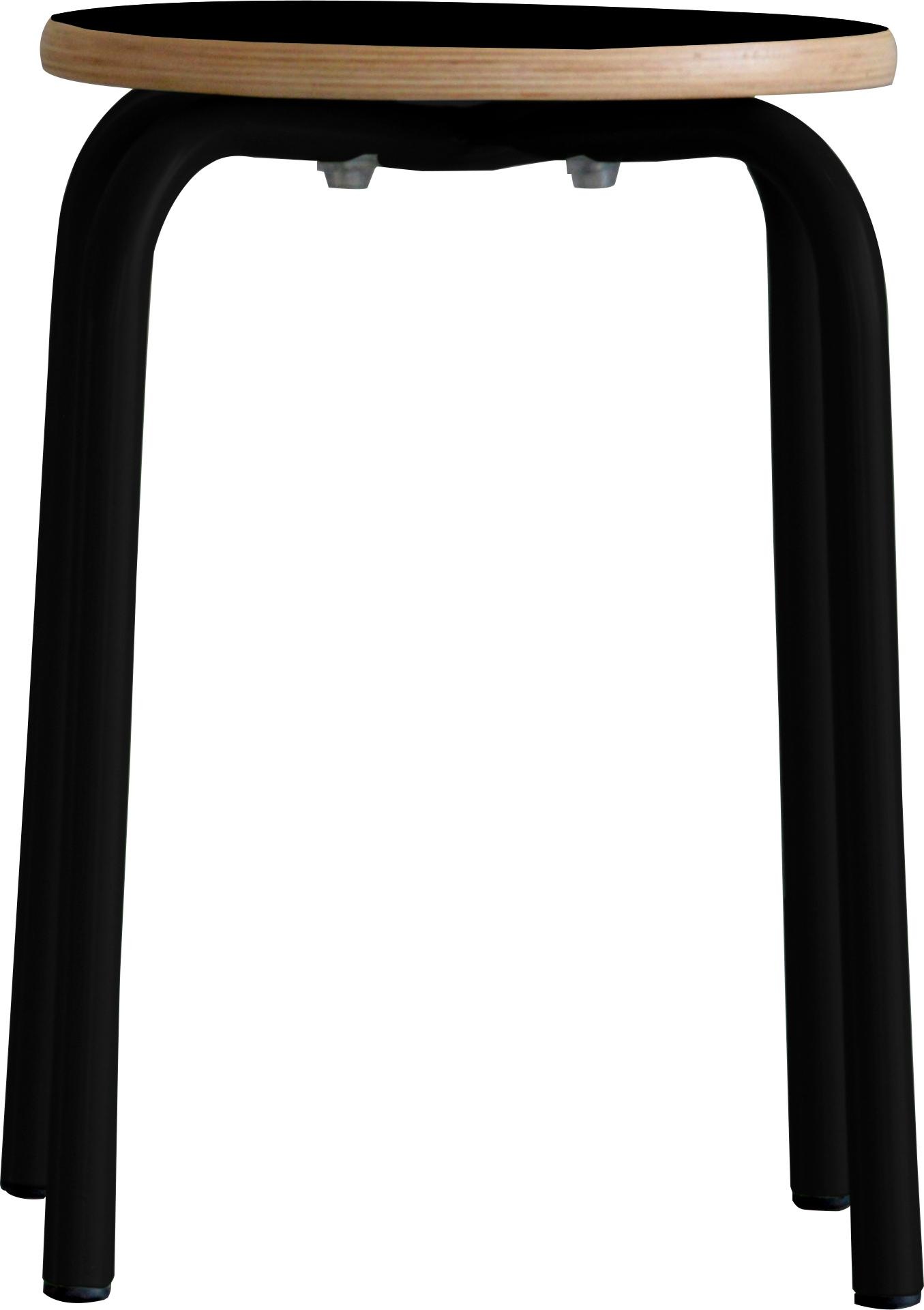 Fiam Hocker »paris«, in 3 Farben, stapelbar, Sitzhöhe 46 cm günstig online kaufen
