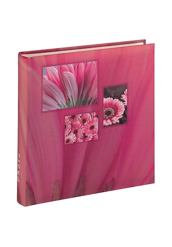 Fotoalbum »Singo Jumbo Foto Album 30 x 30 cm, 100 weiße Seiten Pink«