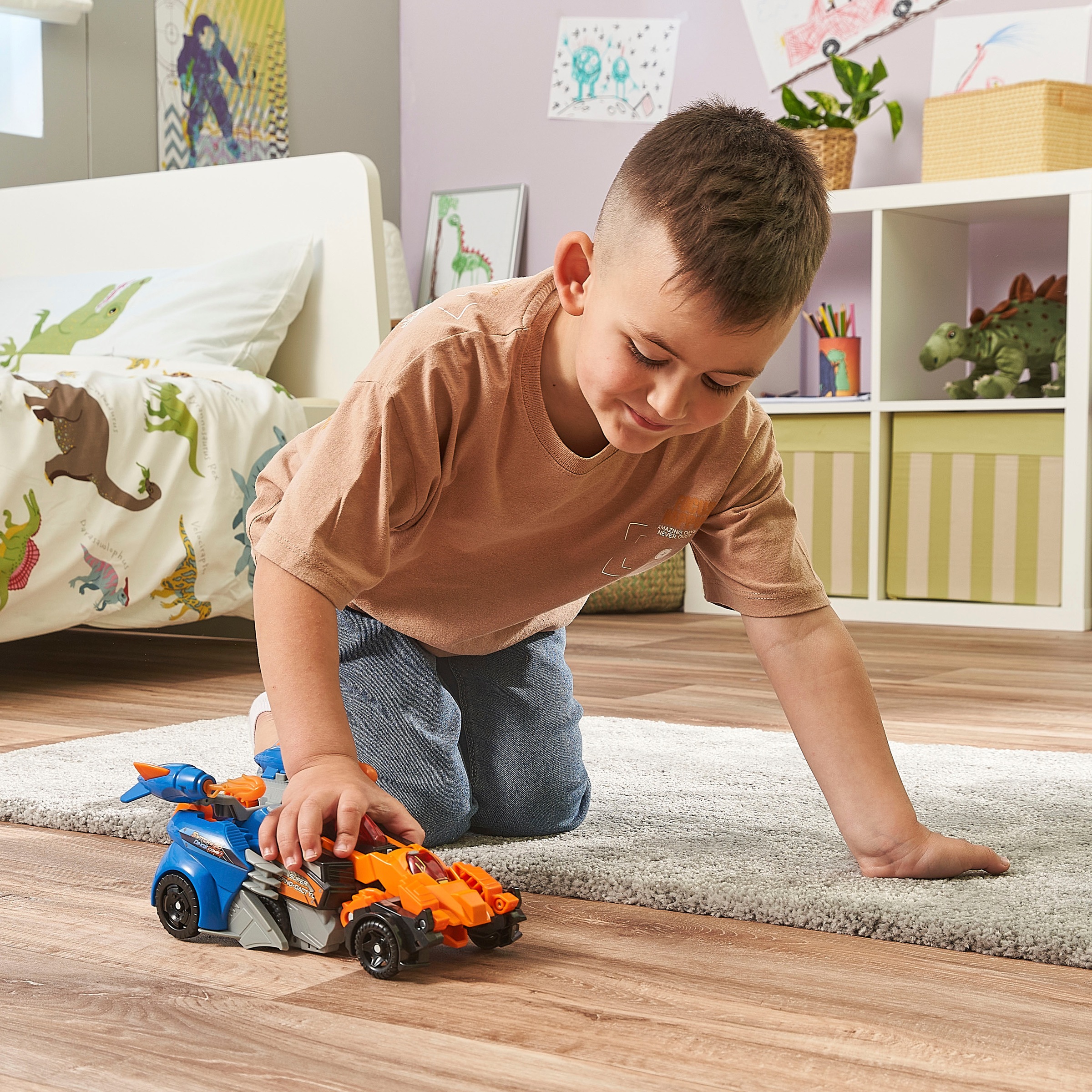 Vtech® Spielfigur »Switch & Go Dinos 2-in-1 Spinosaurus & Pterodaktylus«, mit Sound und Lichteffekten