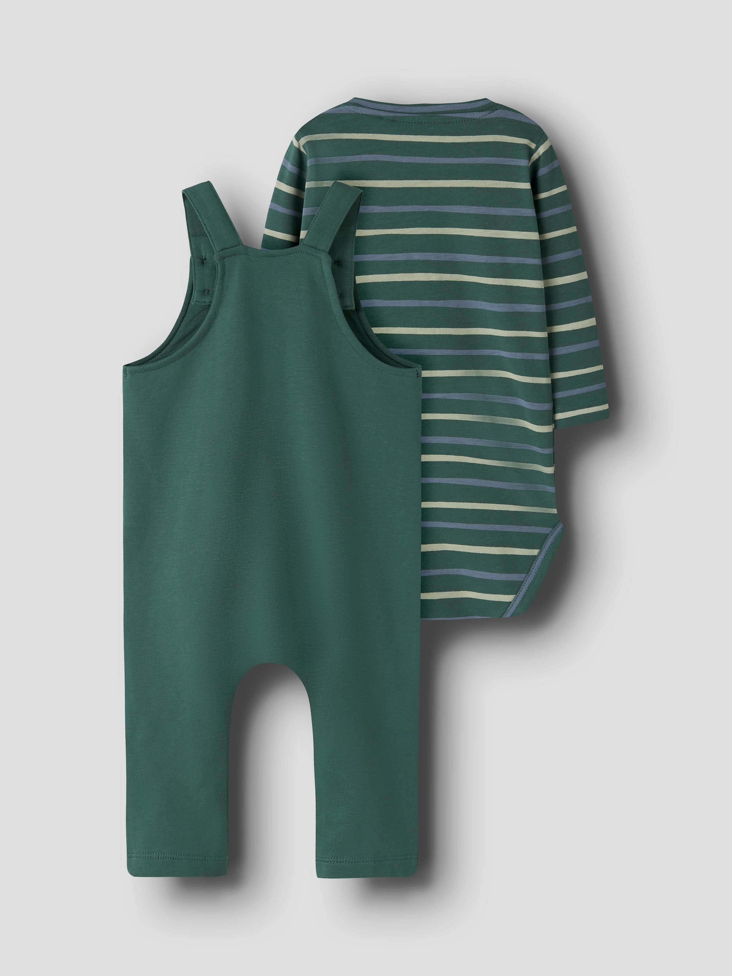 Name It Overall »NBMVONNE SWEAT OVERALL BOX BRU SET« Set, 2 Stk.