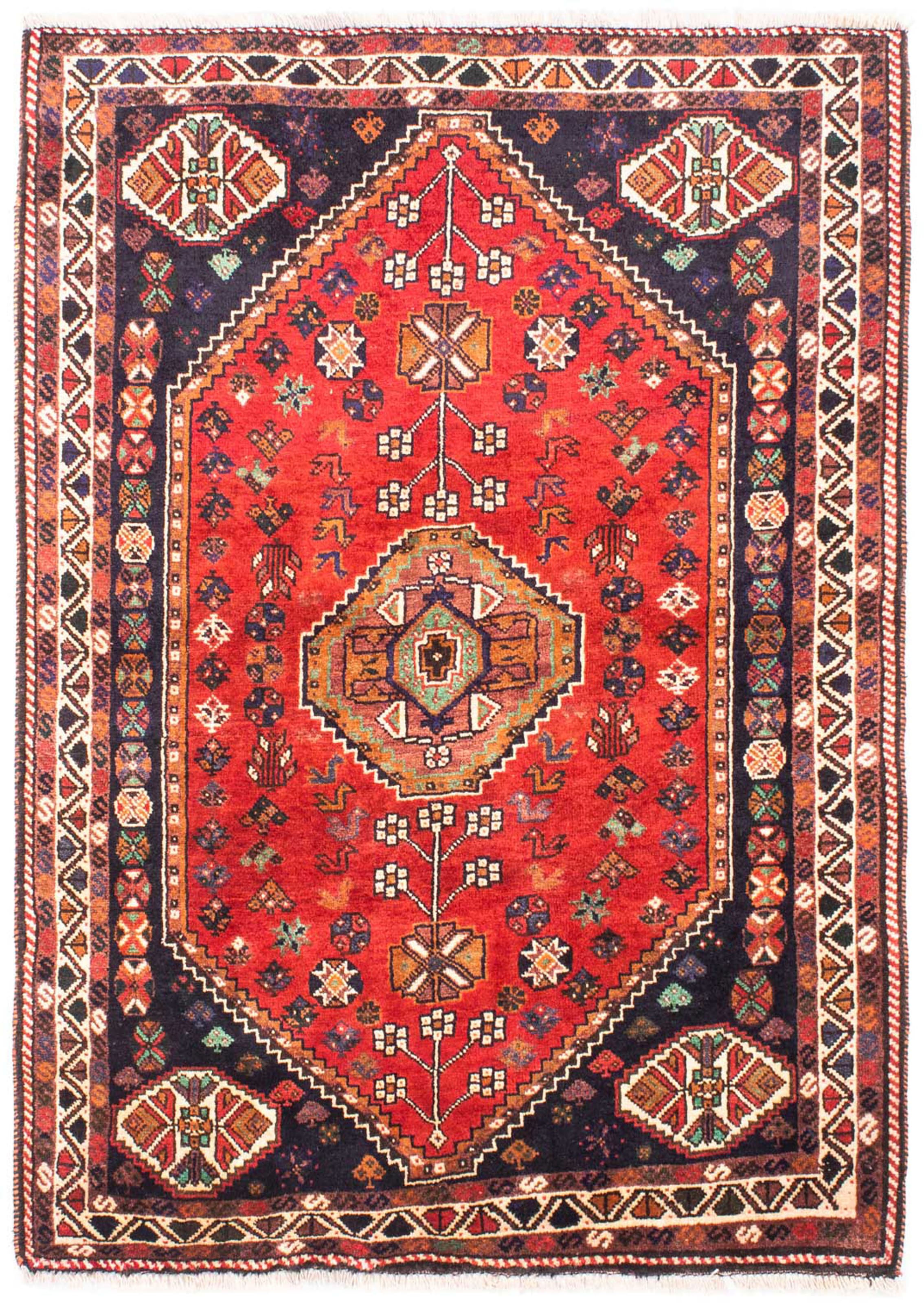 morgenland Orientteppich »Perser - Nomadic - 172 x 121 cm - rot«, rechtecki günstig online kaufen