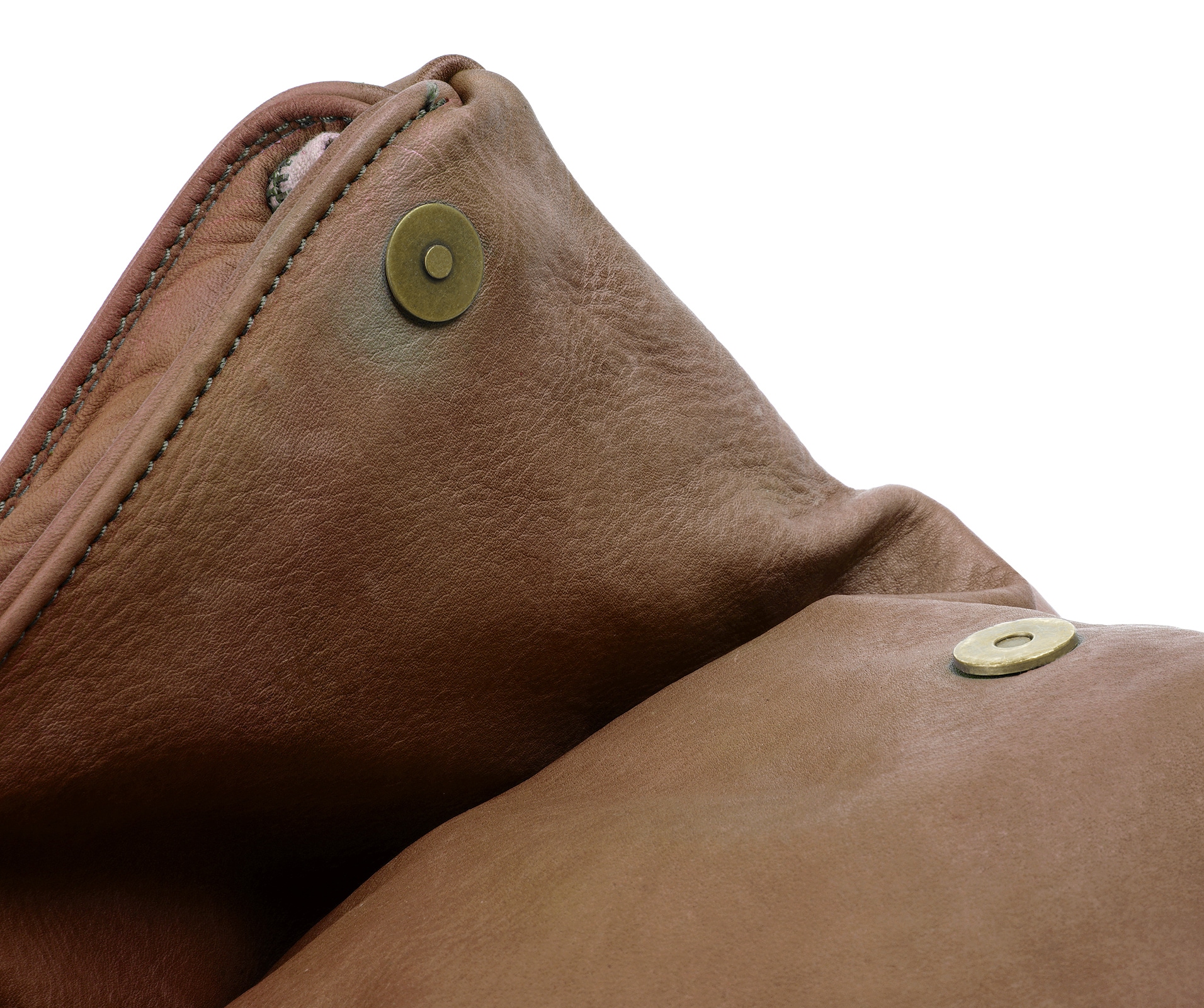 Samantha Look Umhängetasche, echt Leder, Made in Italy