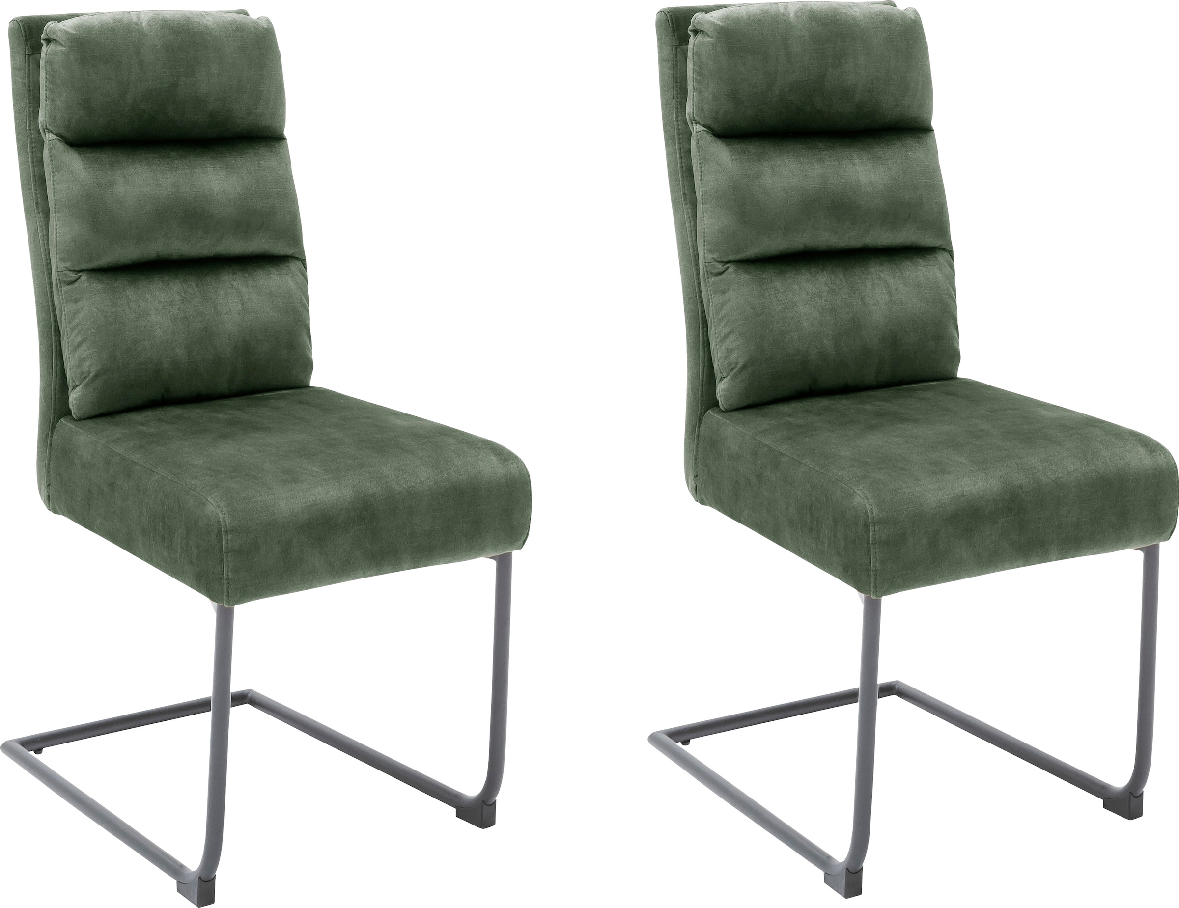 MCA furniture Freischwinger »Lampang« (Set) 2 Stk. 2er Set, Stuhl mit Stoff günstig online kaufen