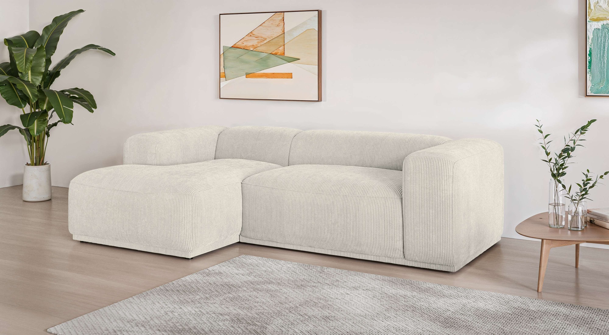 s.Oliver Ecksofa »EMMERIK Designersofa, L-Form mit Wellenfederung, B/T/H: 2 günstig online kaufen