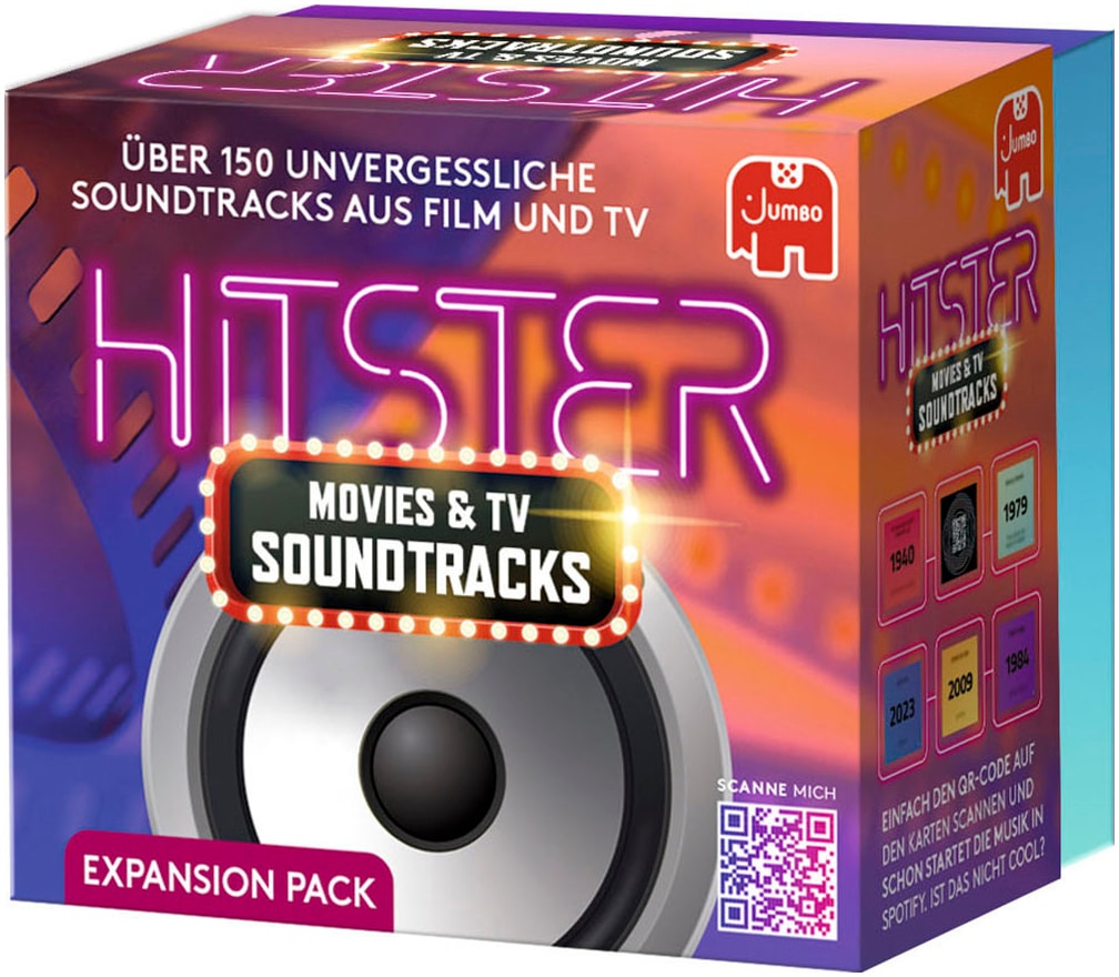 JUMBO Spiel »Hitster Movies&TV Soundtracks«