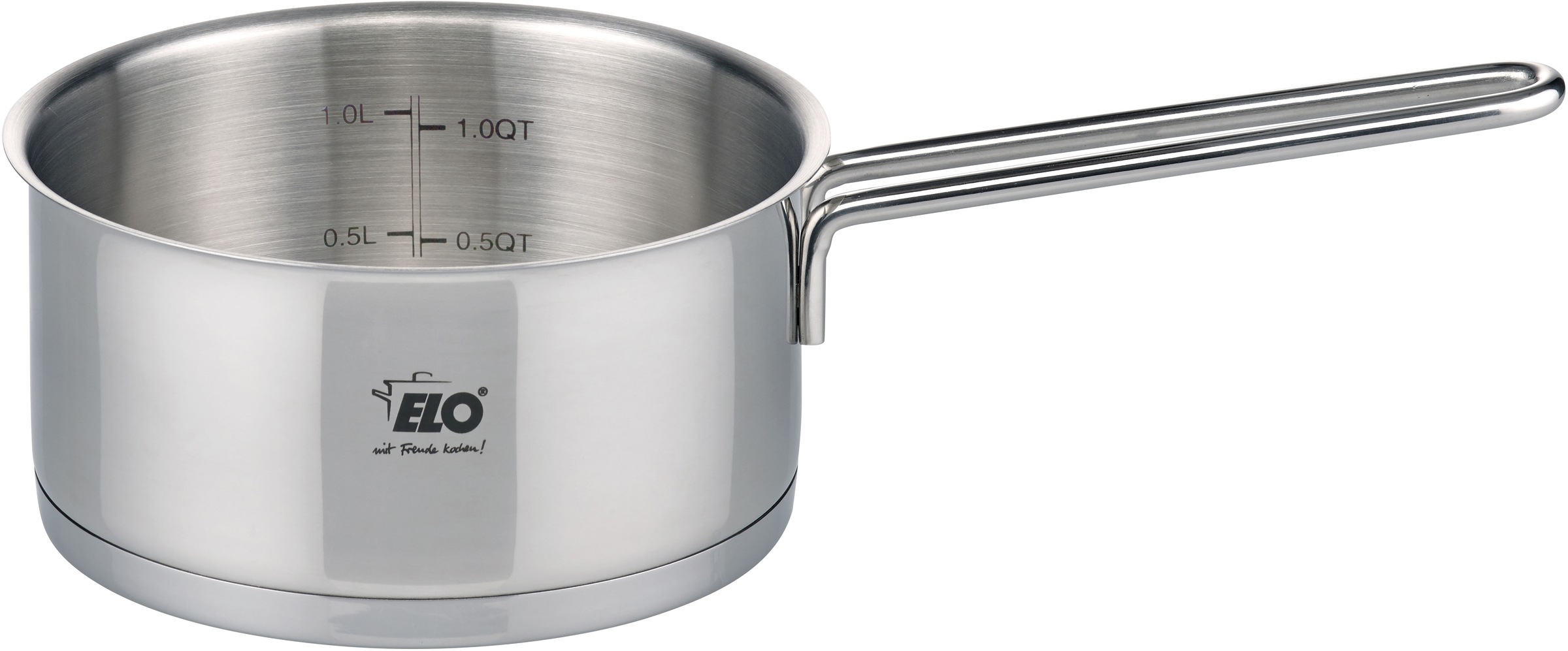 Elo Topf-Set »Citrin«, Edelstahl, (Set, 7 tlg., je 1 Fleischtopf Ø 16/20/24 cm, 1x Stielkasserolle Ø 16 cm), Induktion