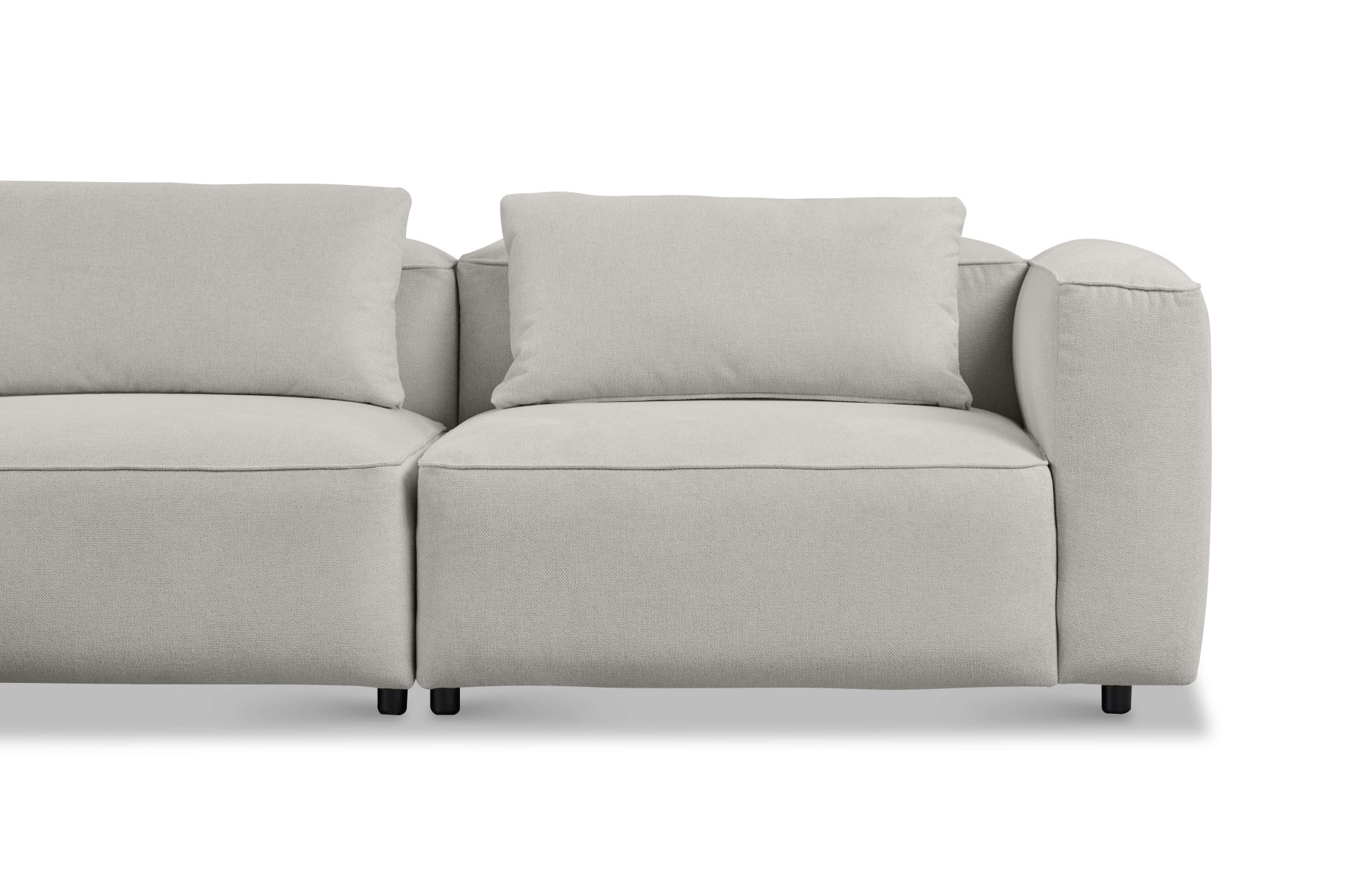 andas Ecksofa »Tvinnet«, Breite 317 cm, extra tiefe Sitzfläche, kubisches Sitzvergnügen