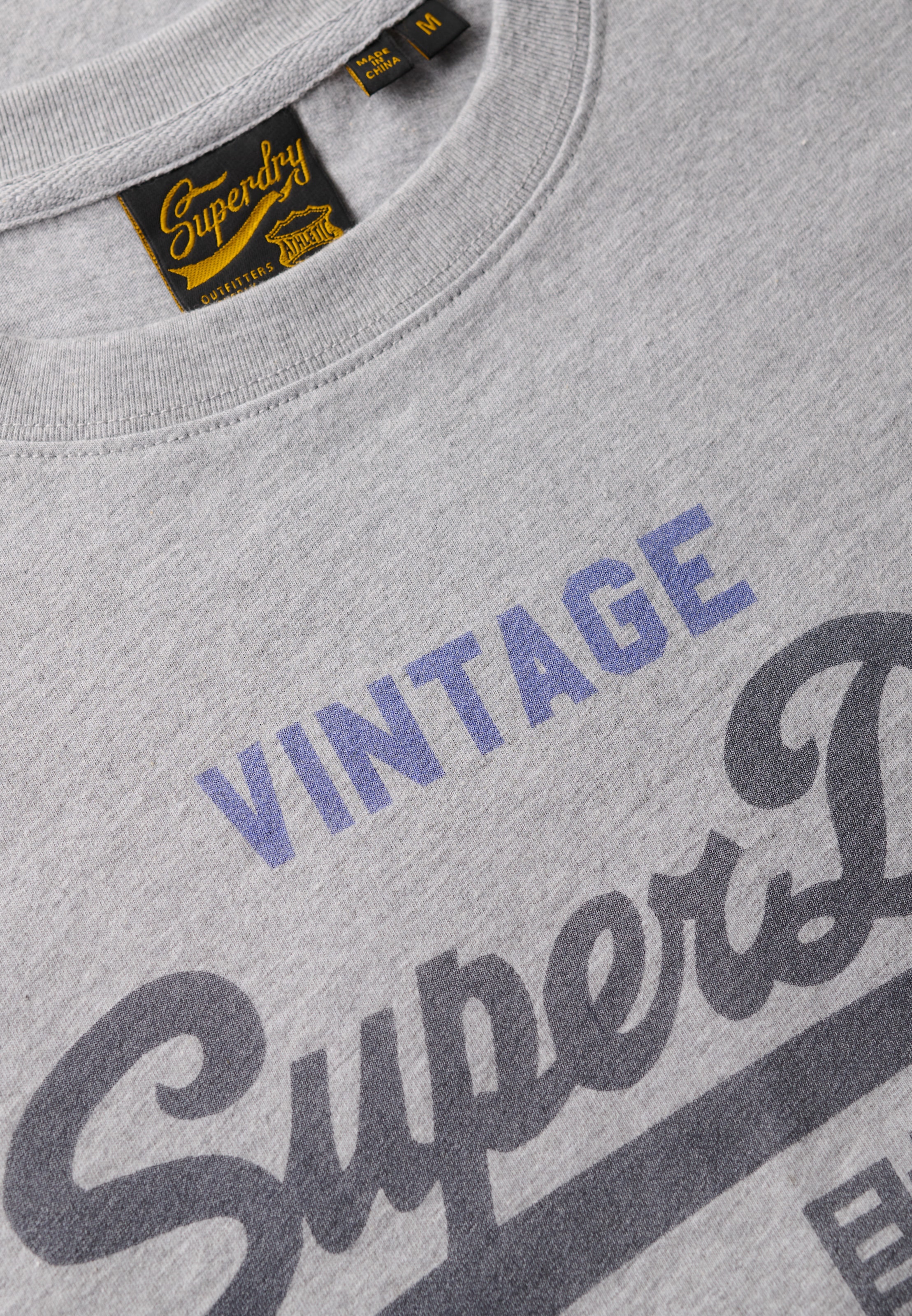Superdry Rundhalsshirt »VL HERITAGE RELAXED TEE«