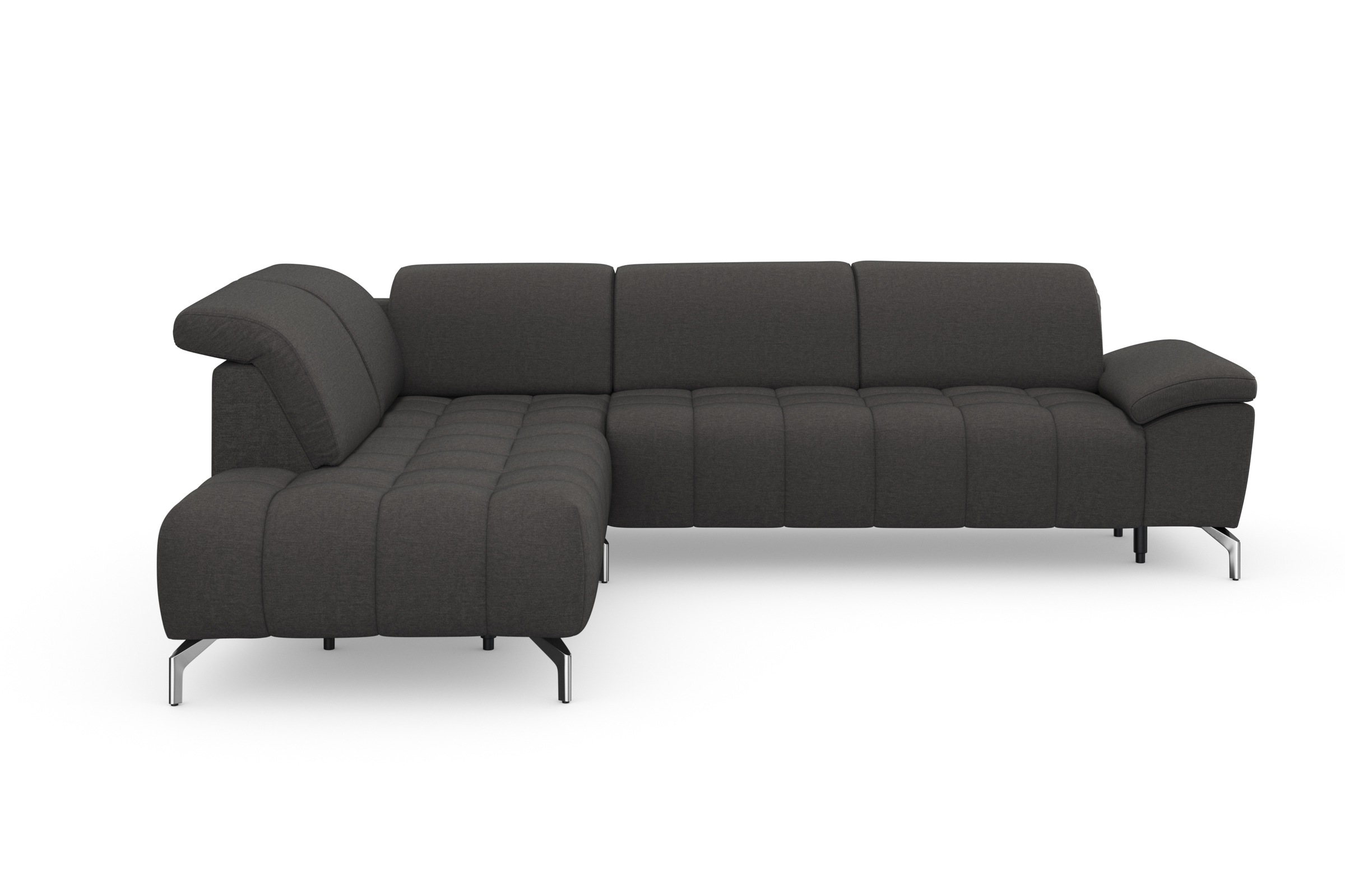 sit&more Ecksofa »Cool L-Form«, wahlweise mit Kopfteilverstellung und Vorzi günstig online kaufen