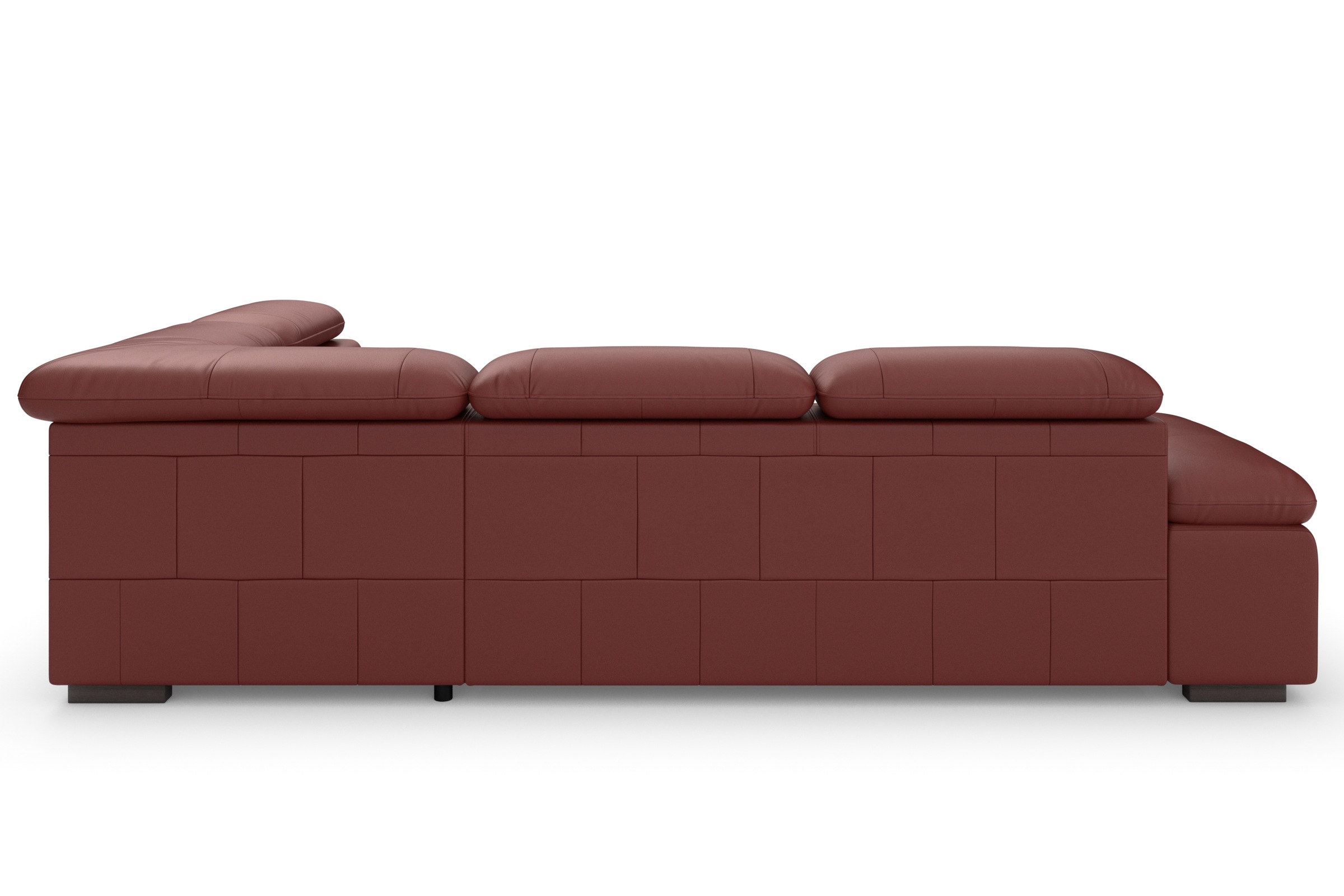 Home affaire Ecksofa »Alberto L-Form«, mit Kopfteilverstellung, wahlweise mit Bettfunktion
