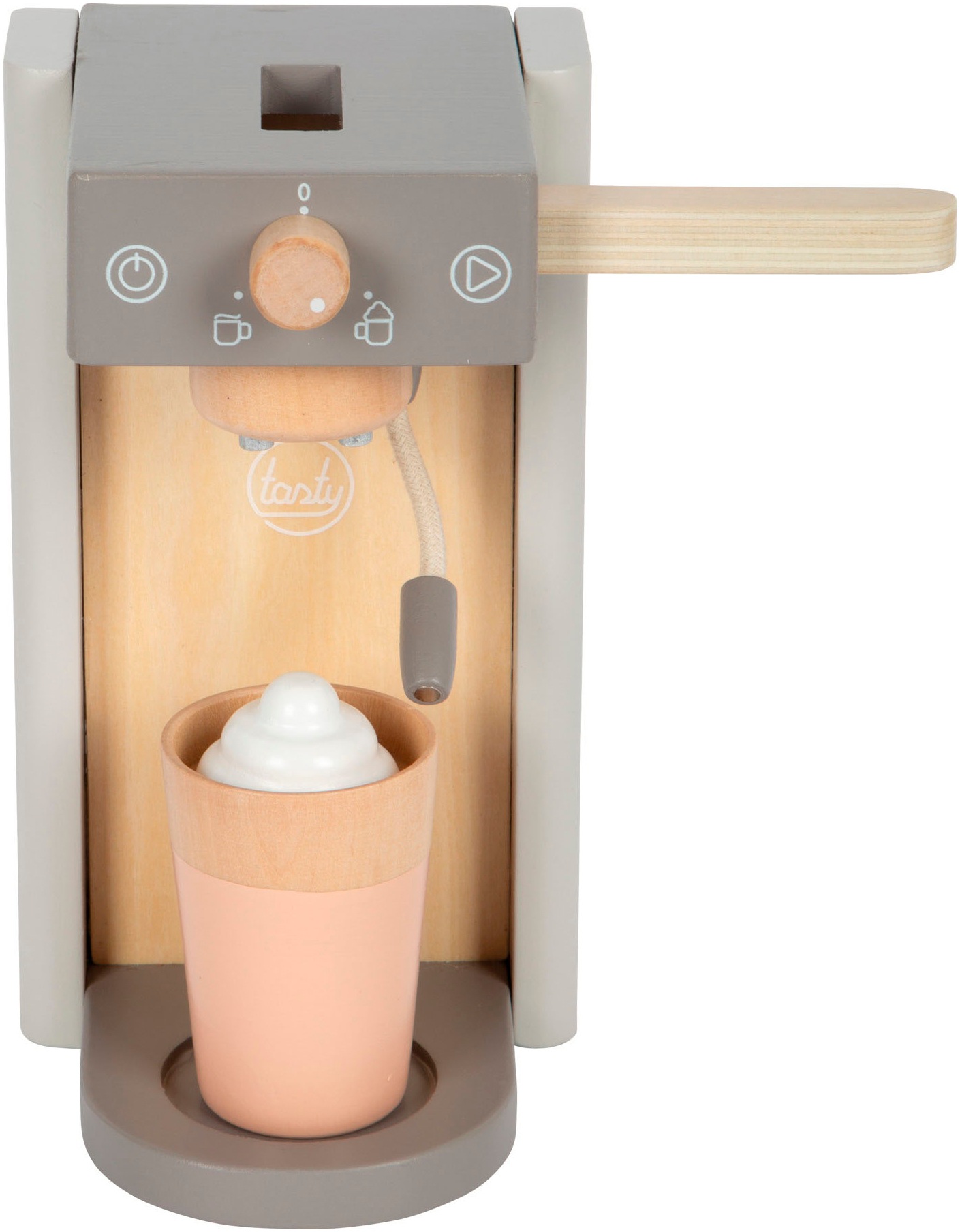 Small Foot Kinder-Kaffeemaschine »Kaffeemaschinen-Set, grau tasty«